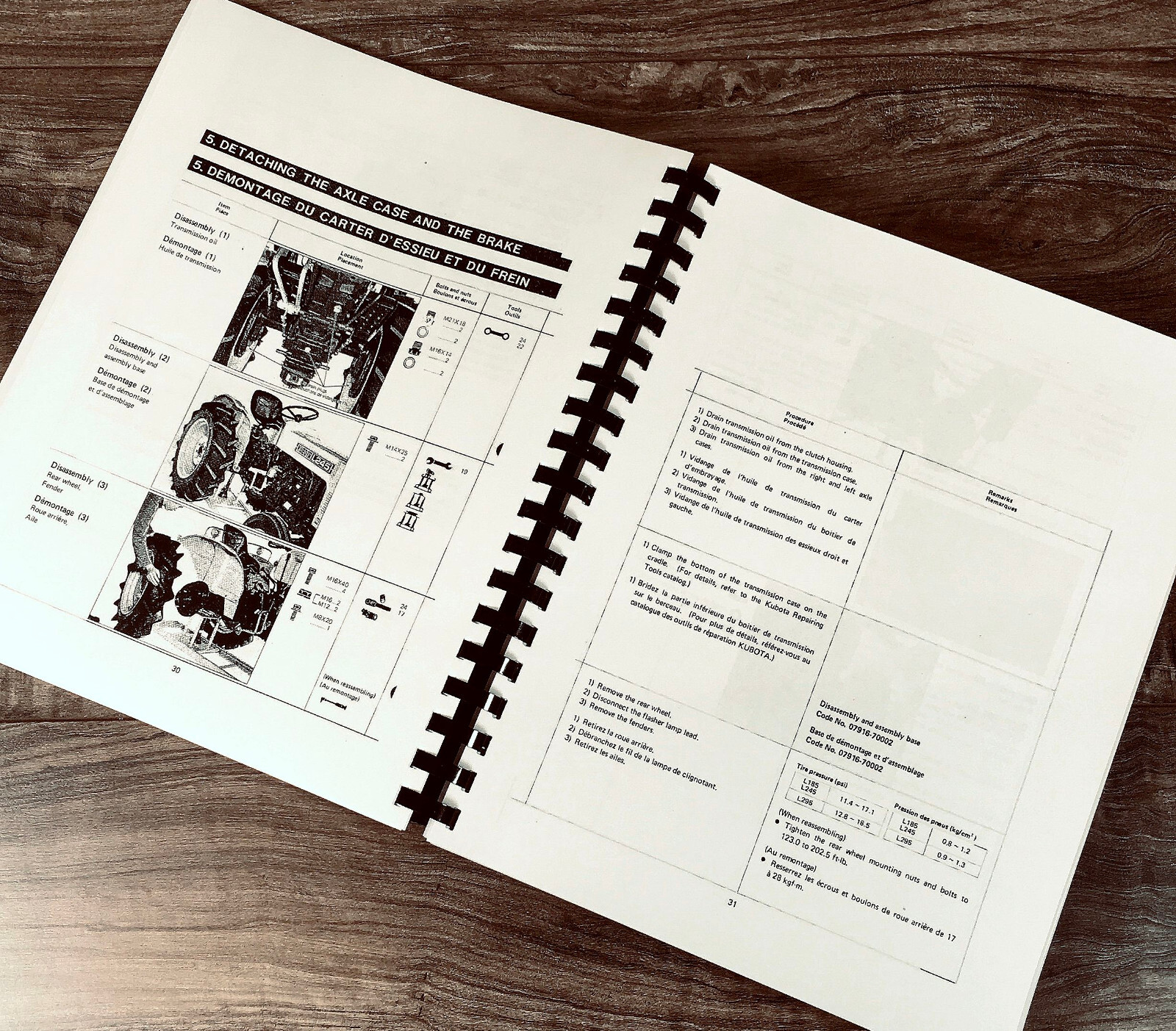 Kubota L185Dt L245Dt L295Dt Tractor Service Manual Repair Shop Book Workshop