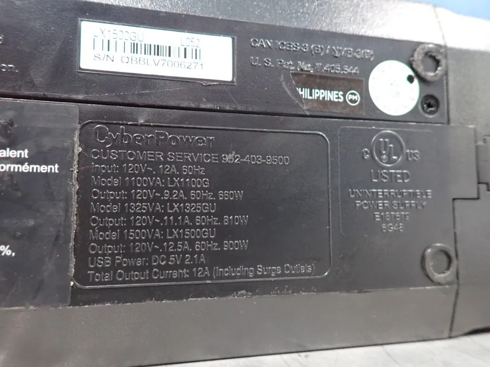 CYBERPOWER POWER SUPPLY 04200565351