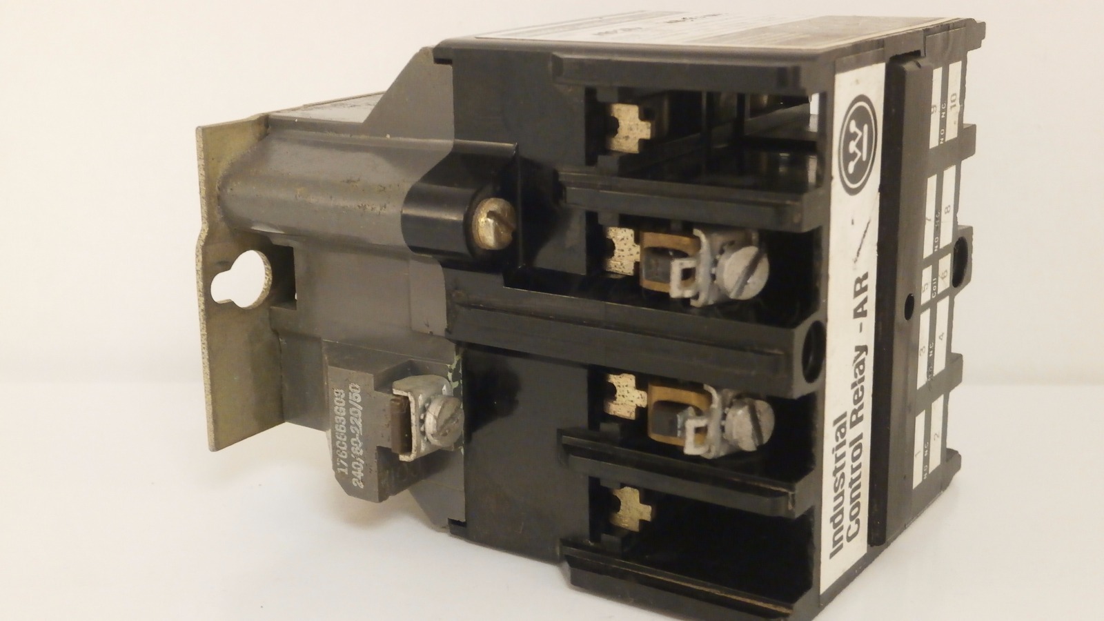 WESTINGHOUSE INDUSTRIAL CONTROL RELAY 10AMPS/600VAC AR420W