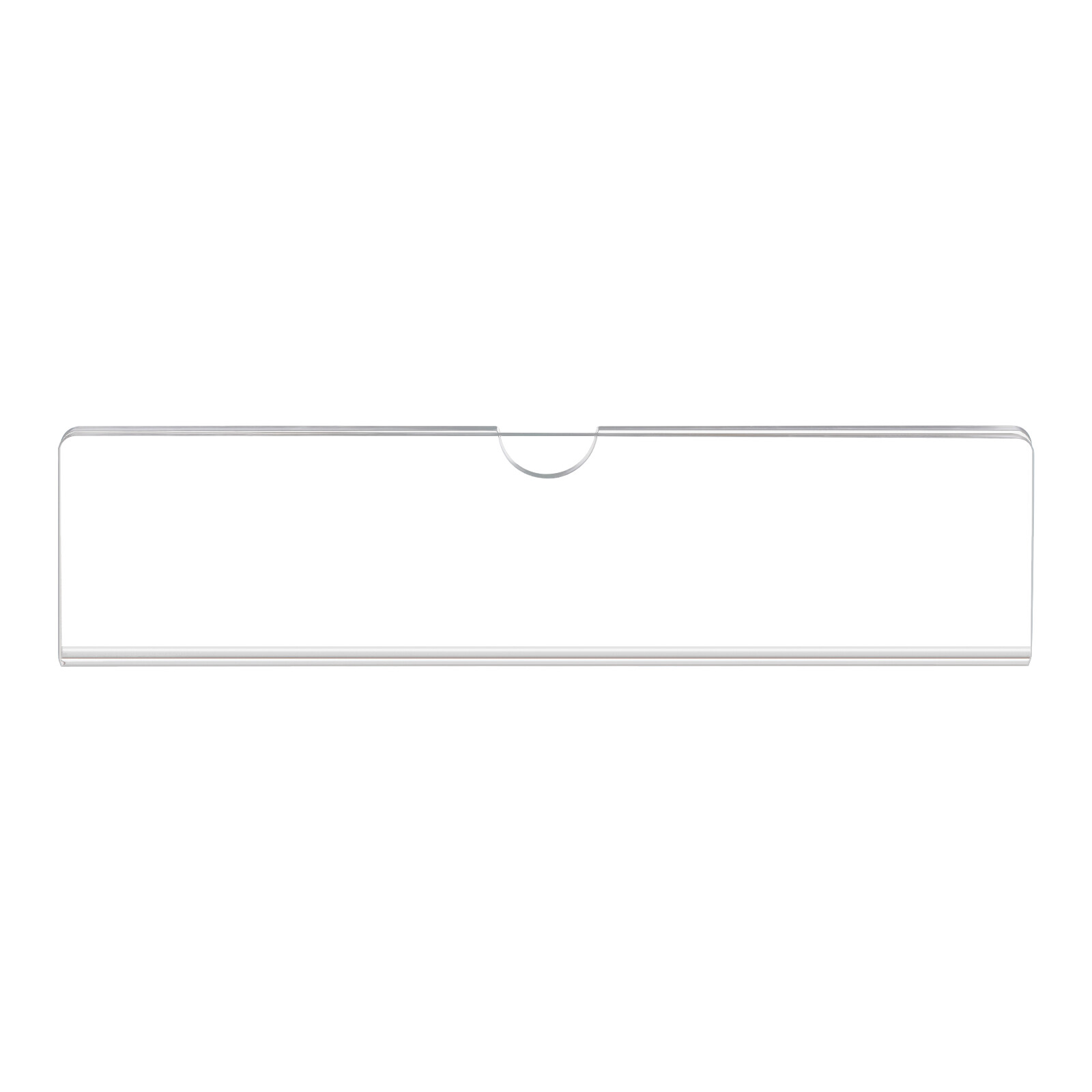 40pcs Office Name Plate Holders Acrylic for Wall Mount Desk Top Name Plates NEW