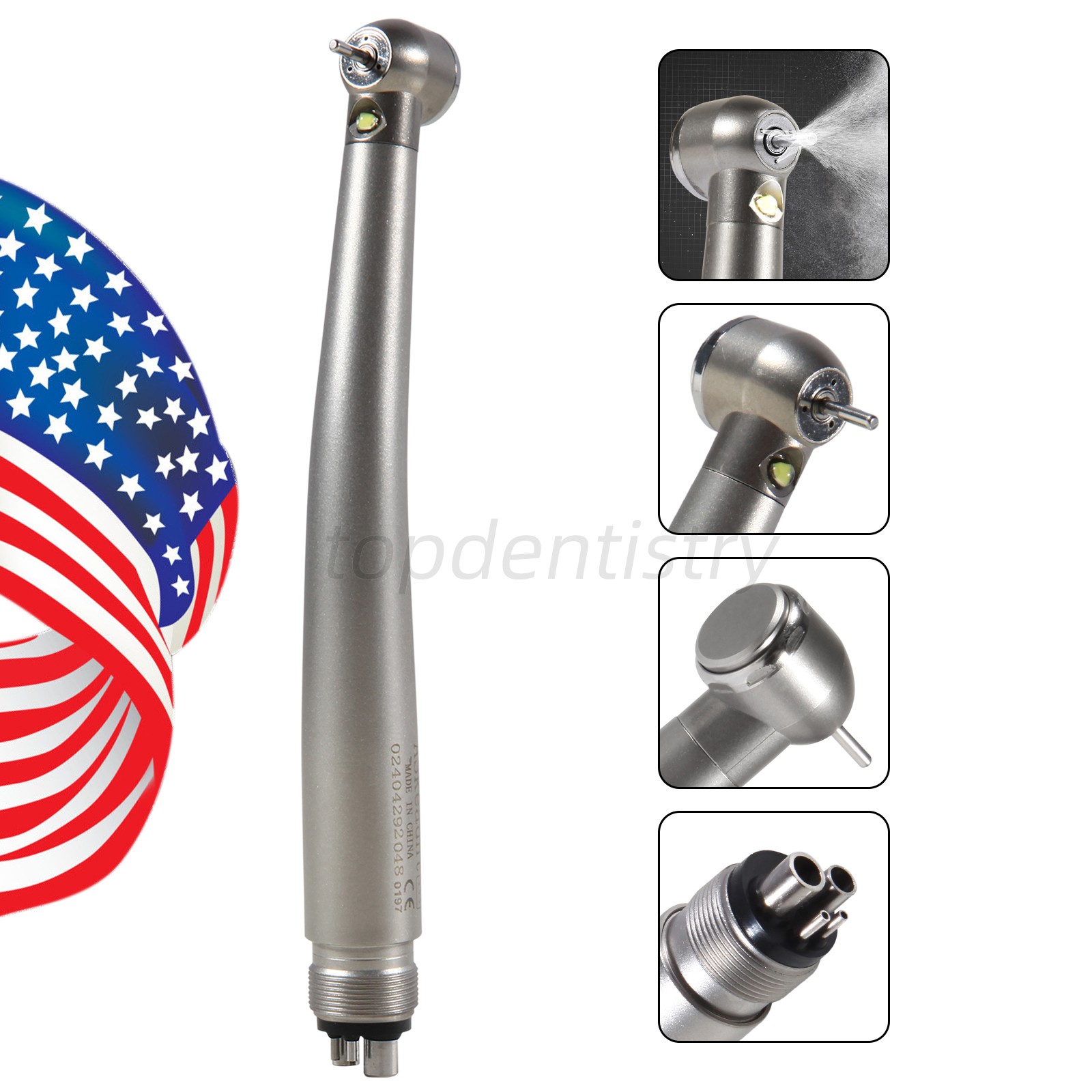 NSK MAX SG20 Dental 20:1 Reduction Implant Contra Angle Surgical Handpiece Push