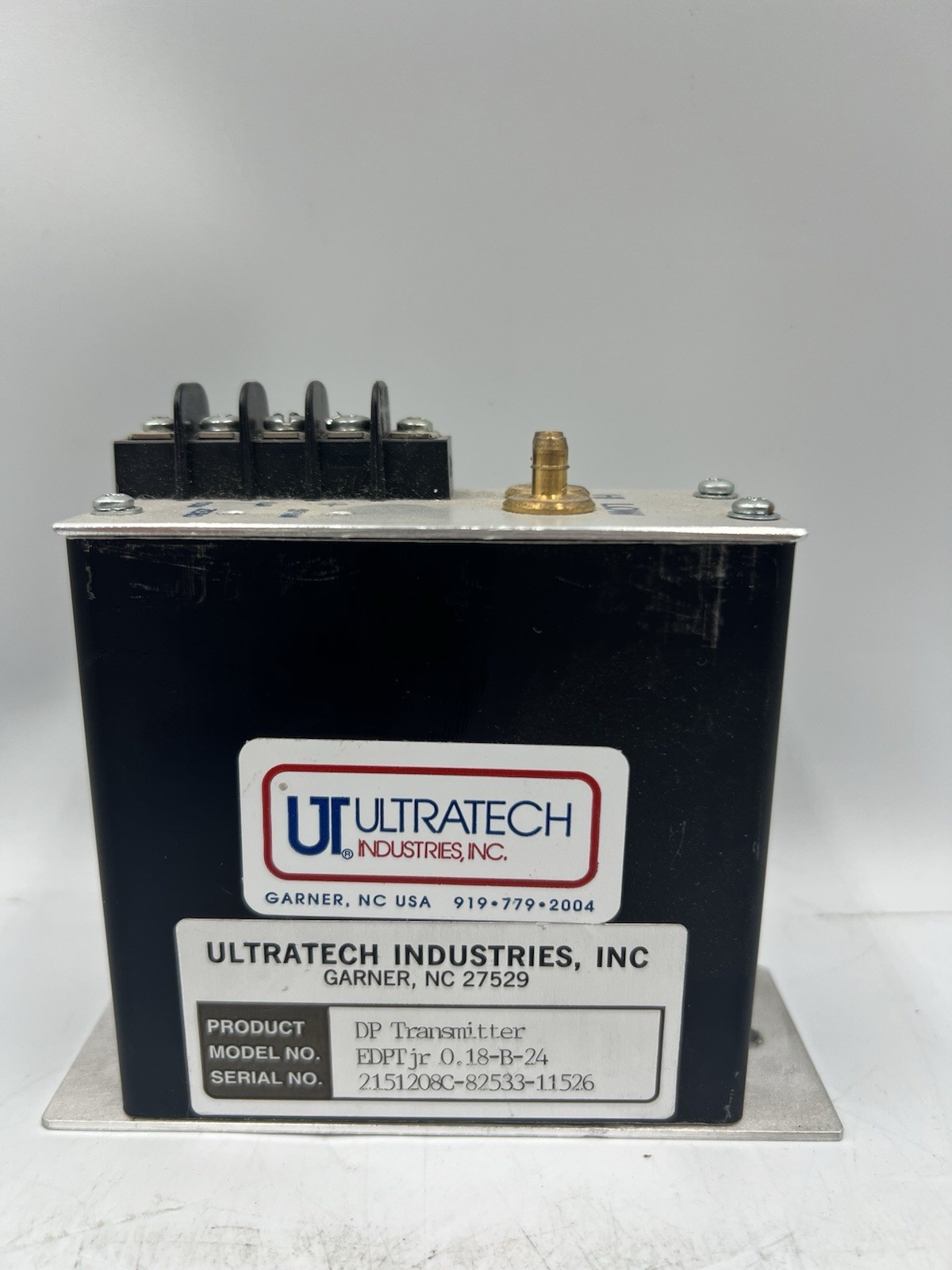 UltraTech Industries EDPT Jr Differential Pressure Transmitter, 0.18-B-24