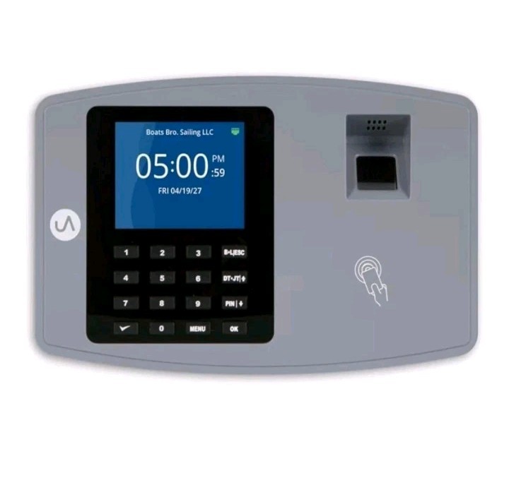 Biometric Fingerprint Time Clock System WiFi & Cloud Tracking for Business READ⏬