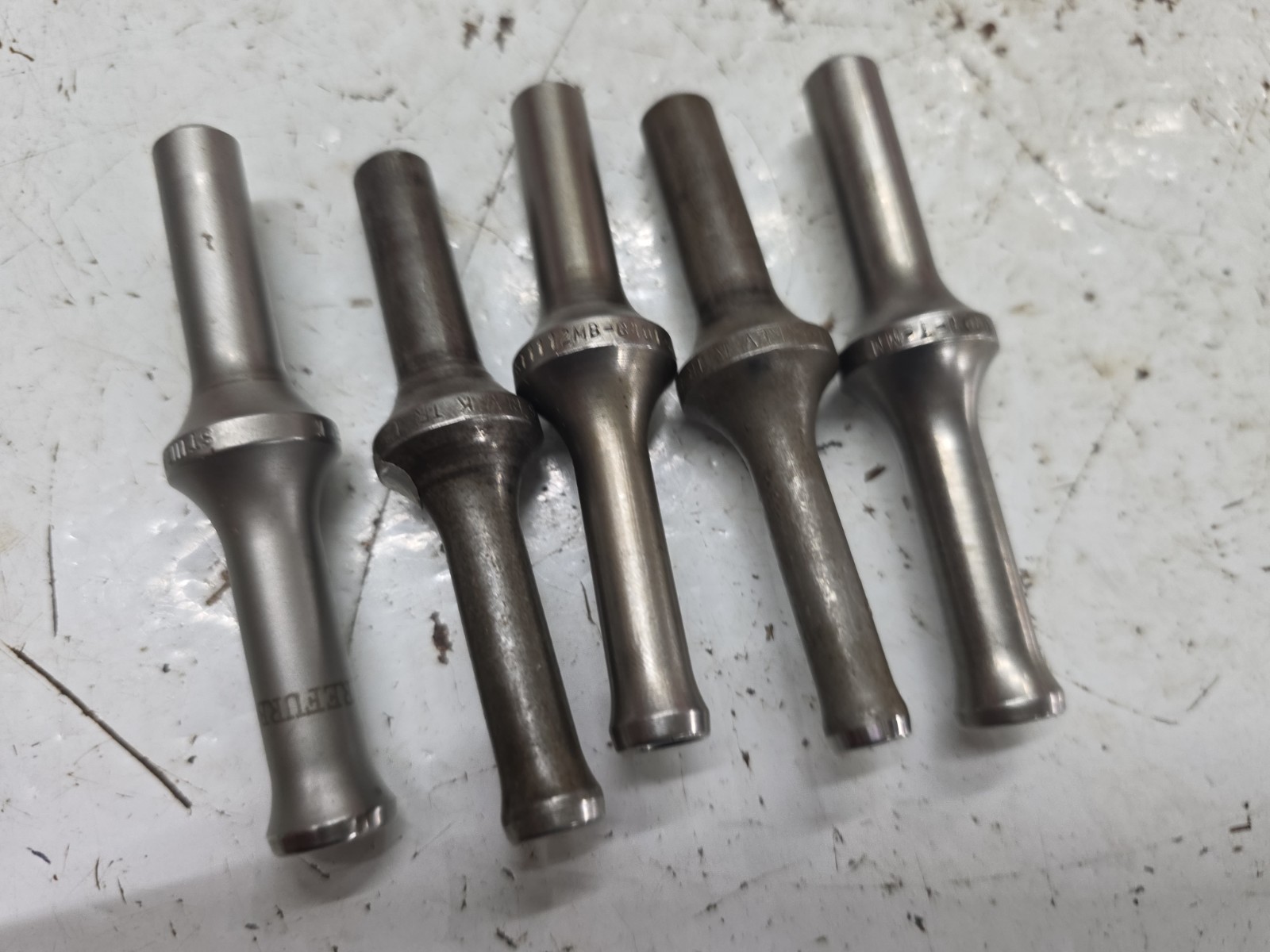 Aircraft Tools Rivet Set For Brazier Head Rivets, read description