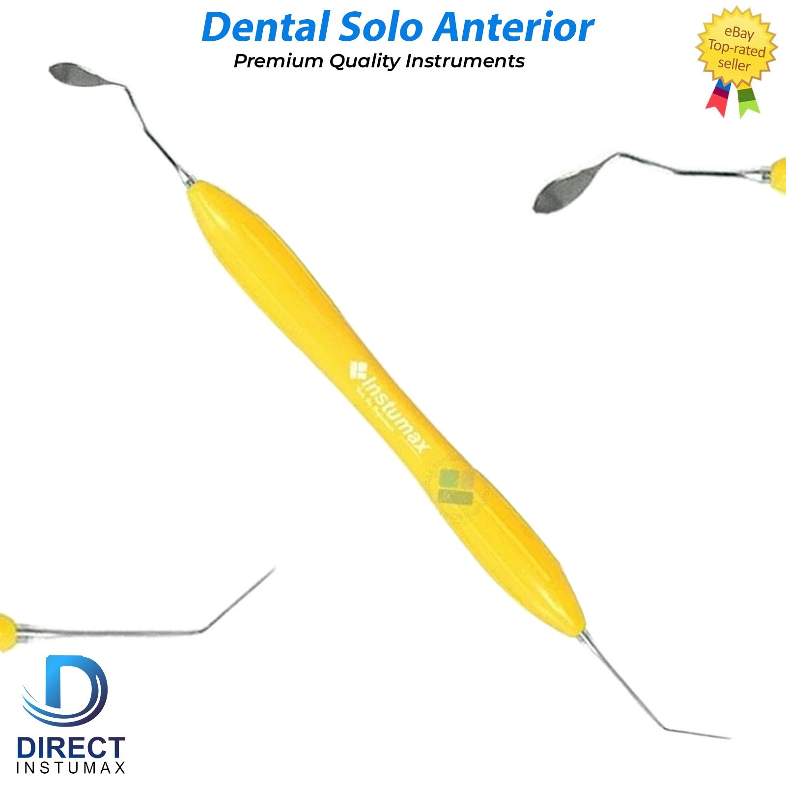 Solo Anterior Dental Composite Filling Instruments Restorative Silicone Handle