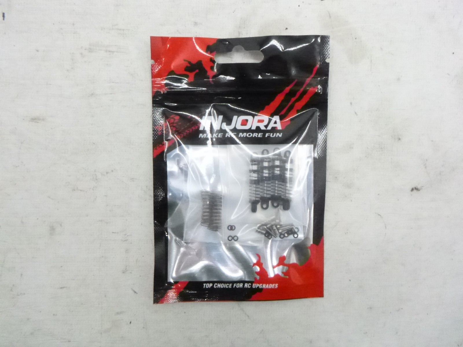 2 Pack Injora 26mm Aluminum Oil Shocks SCX30-08BS for 1/30 Axial SCX30