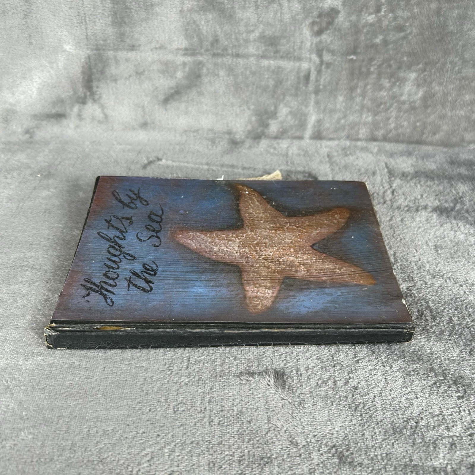 Handmade Journal Rustic Style “Thoughts By The Sea” Decortive Blank Book Beach
