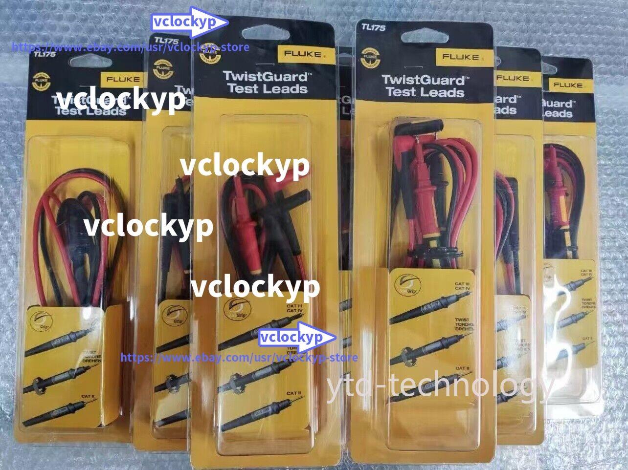 Only 1 PC! New In Box Fluke TL175 MTX-STORE Test Leads/