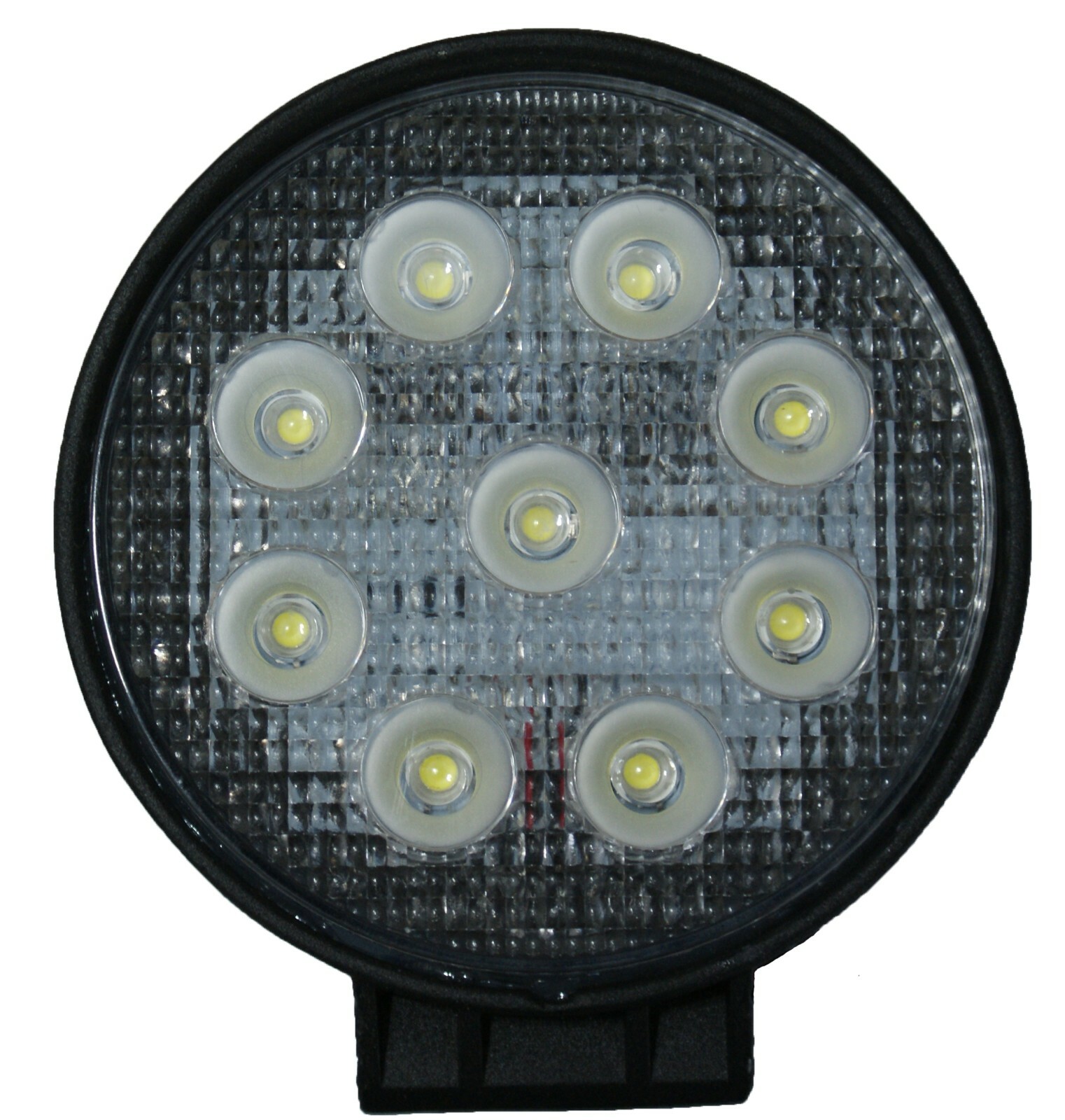 12 + 24 VOLTS 27 WATTS FORKLIFT WORK LIGHT INDIVIDUAL LED 4.3″ SEALED VHY037