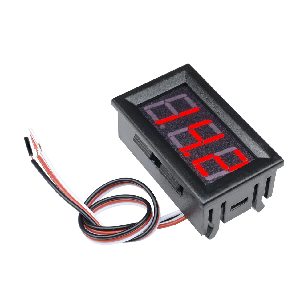 0.28/0.56In 2Wire 3Wire LED Digital Voltmeter Panel Accurate Meter Display NEW