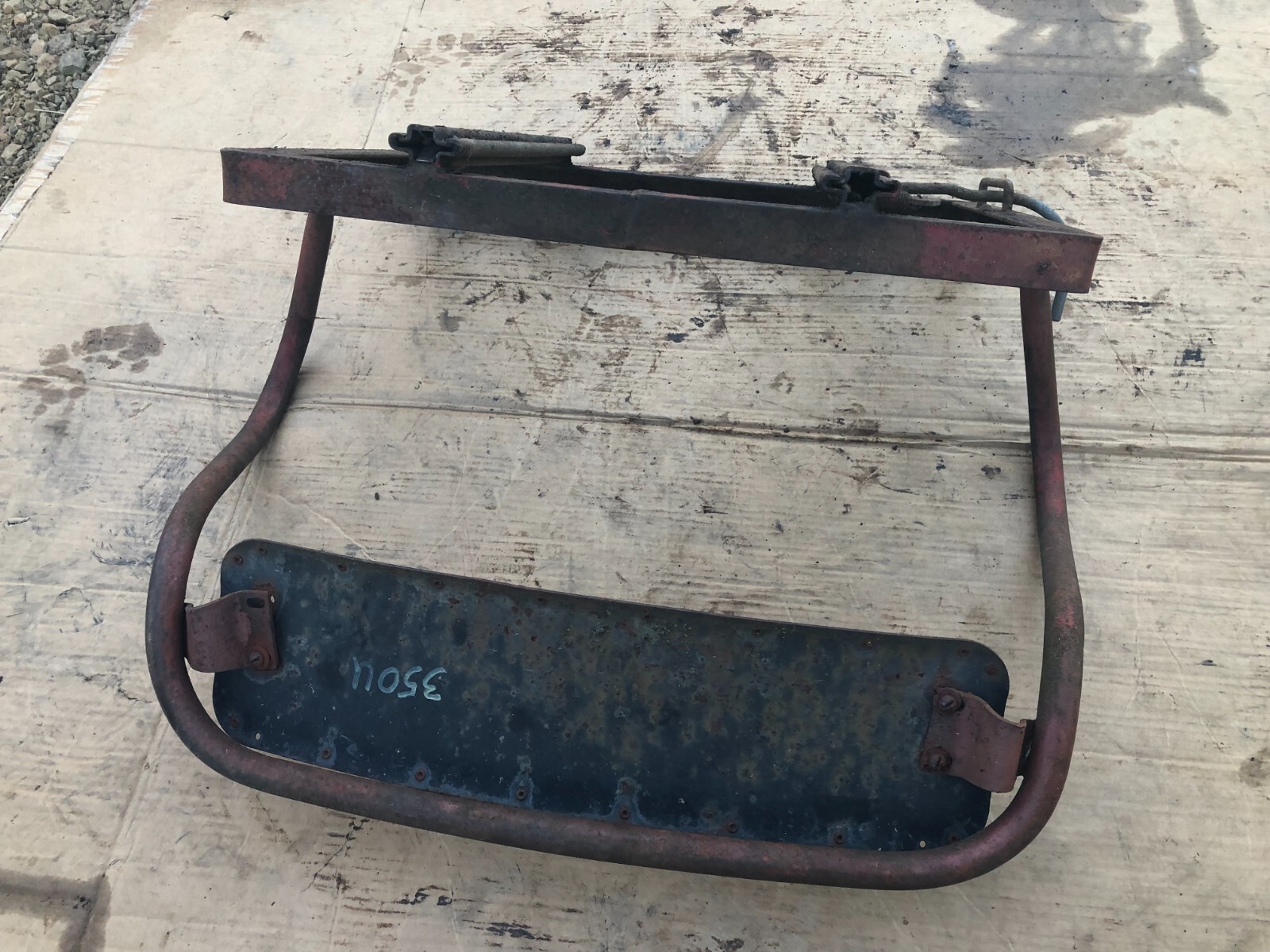 IH INTERNATIONAL 350 DIESEL UTILITY SEAT FRAME ASSEMBLY FARMALL