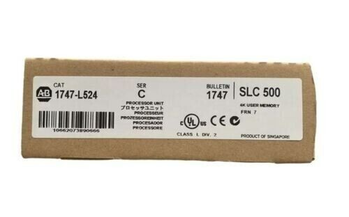 NEW Sealed AB 1747-L524 SLC 500 CPU Processor Unit Module 1747L524 US Free Tax
