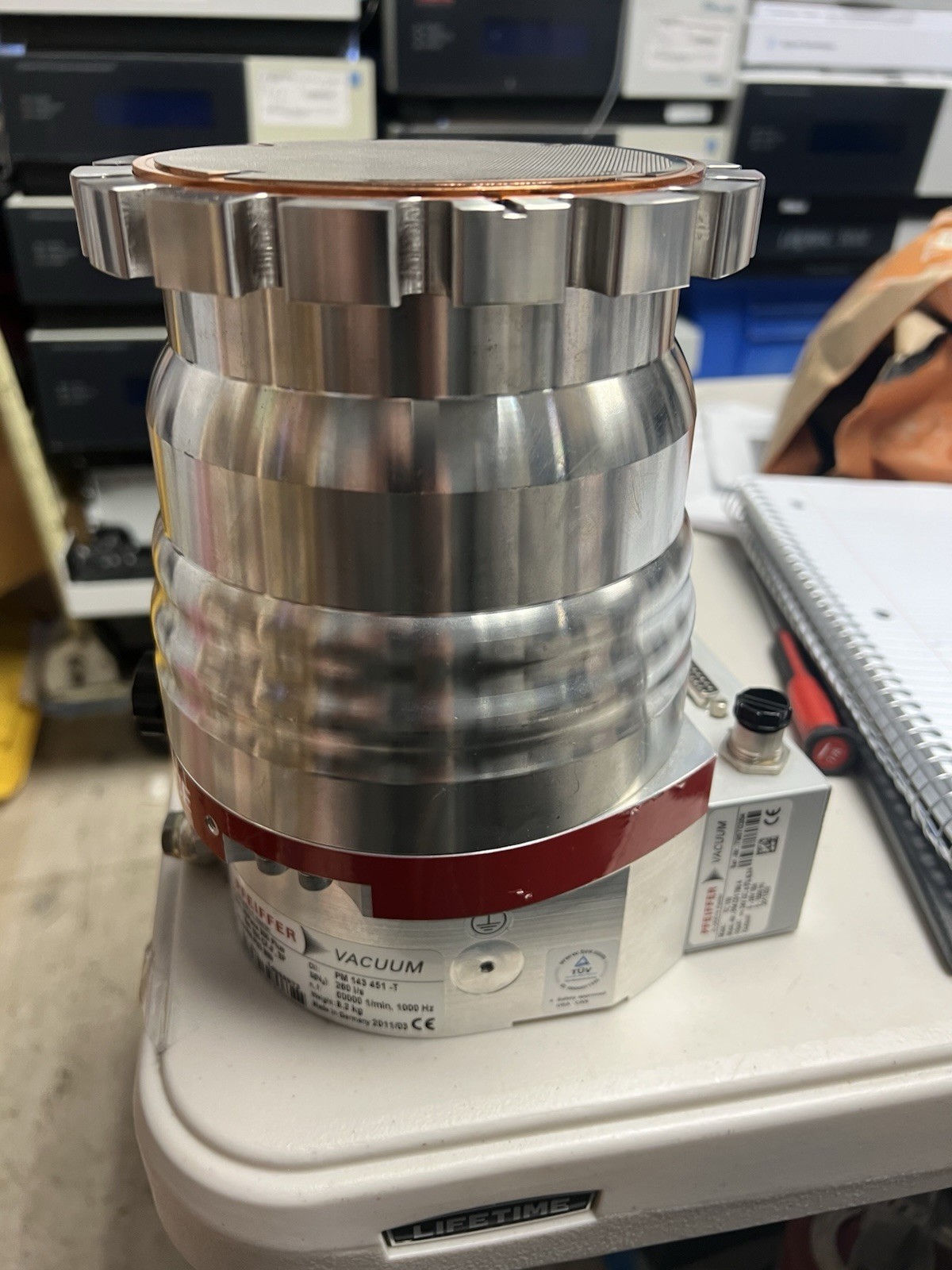 Pfeiffer HiPace 300 Plus turbo pump with TC110 controller – Tested – Excellent!!