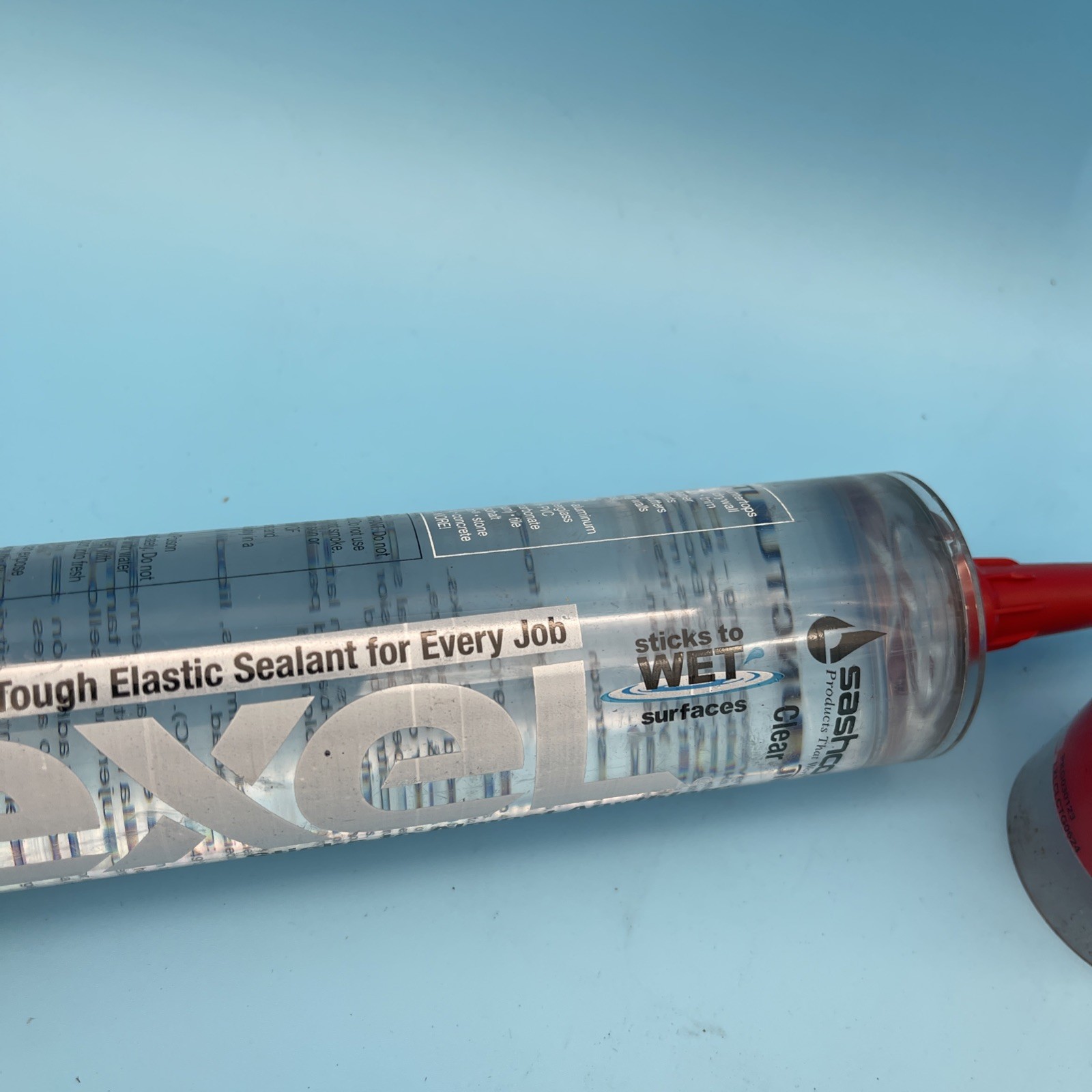 3 Pack Sashco Lexel Clear Sealant 10.5 fl oz New