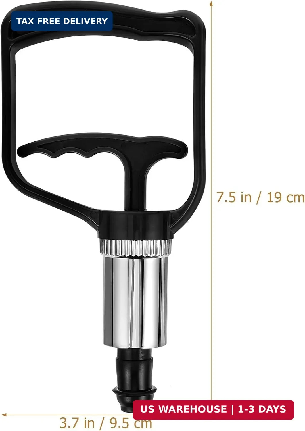 Universal Cupping Vacuum Pump – High Suction Manual Hand Pump Replacement – One-