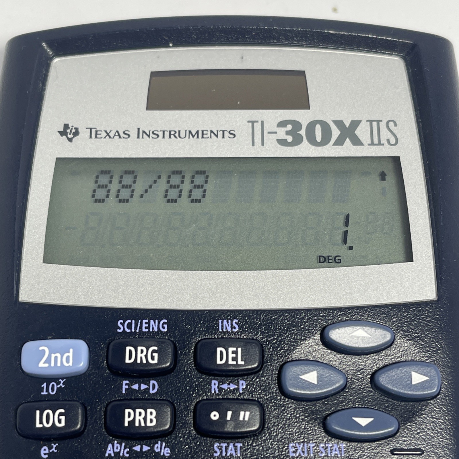 ⭐ Texas Instruments TI-30X IIS Scientific Calculator Solar ~ TESTED WORKS ⭐
