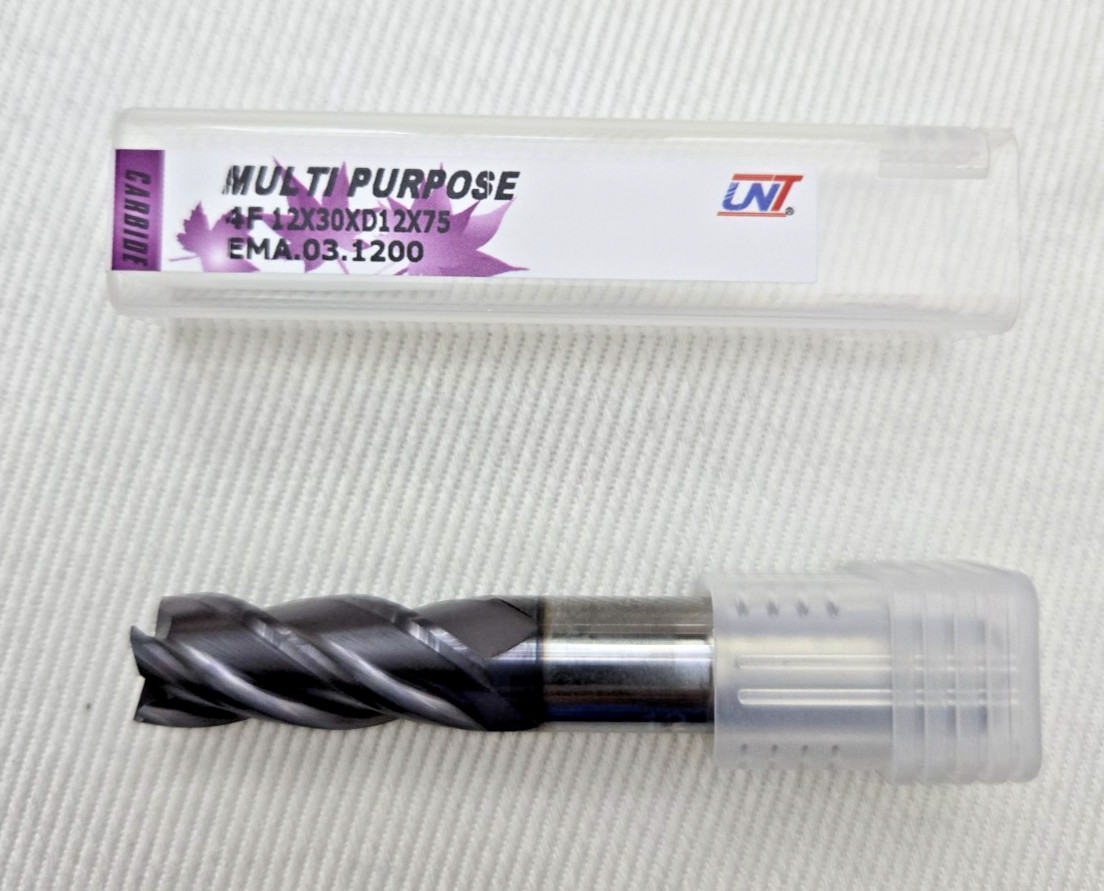 VIKINGS PANDA 12mm 4-Flute Carbide End Mill EMA Series NEW