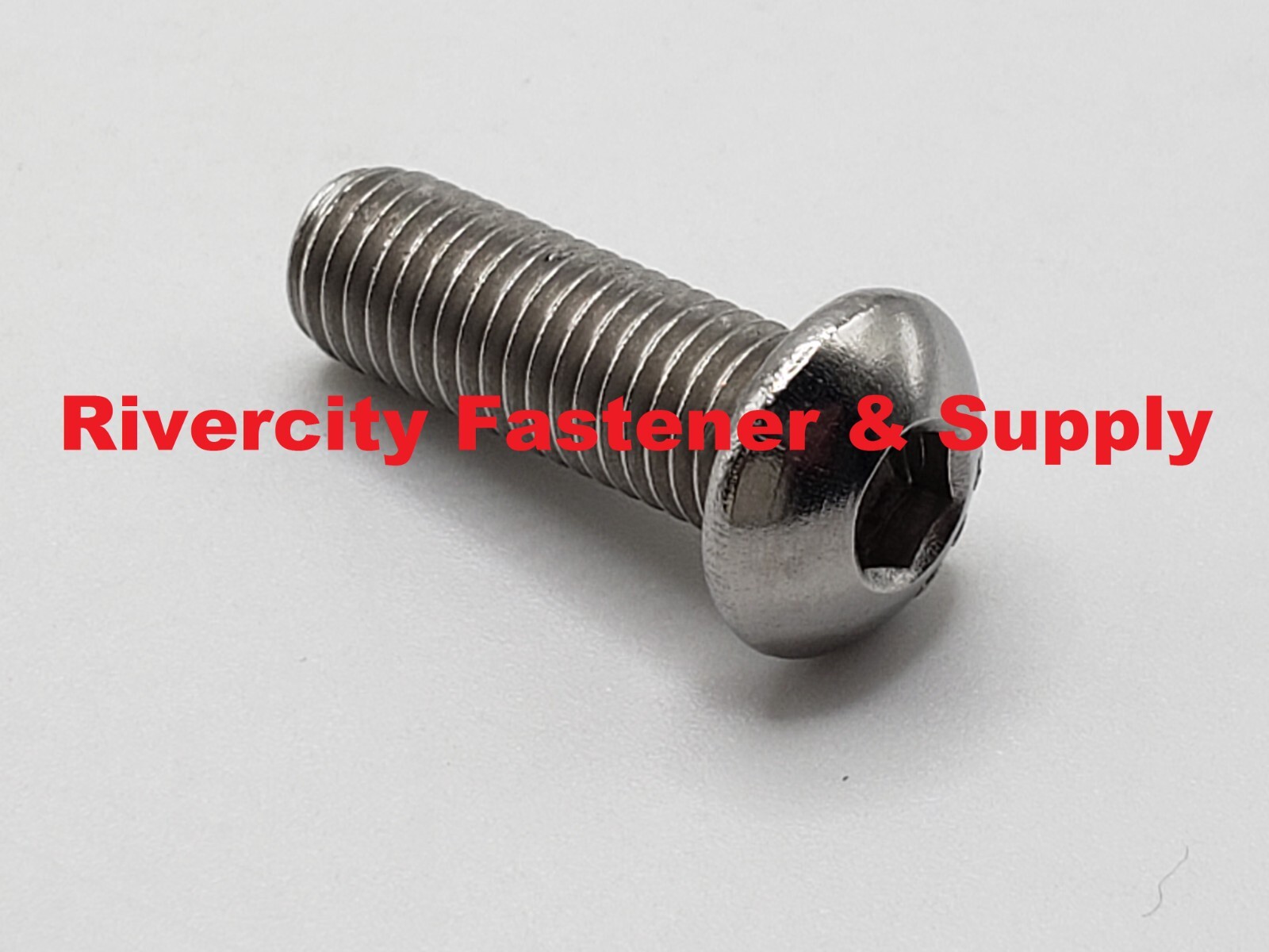 1/4-28×3/4 Stainless Button Allen Head Bolts 1/4×28 x 3/4 Screws 1/4×28 x 3/4″