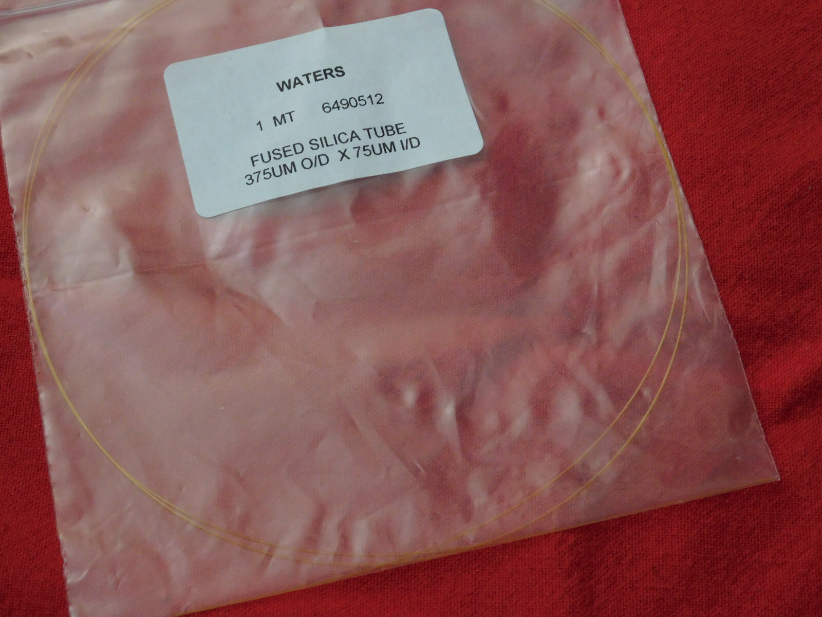 Waters Fused Silica Tube 375um O/D x 75um I/D, 1m; 6490512