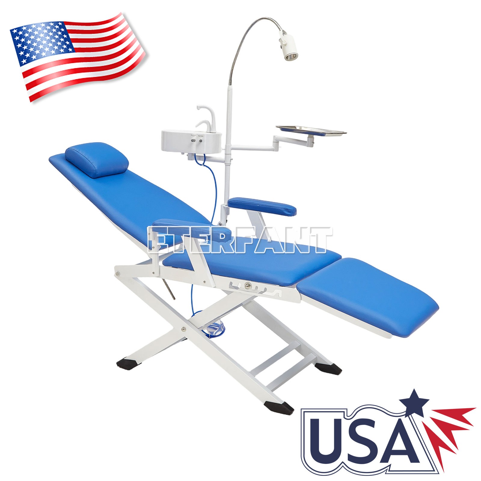 Dental Portable Unit System GU-P209 / Folding Chair +Air Turbine+LED Light