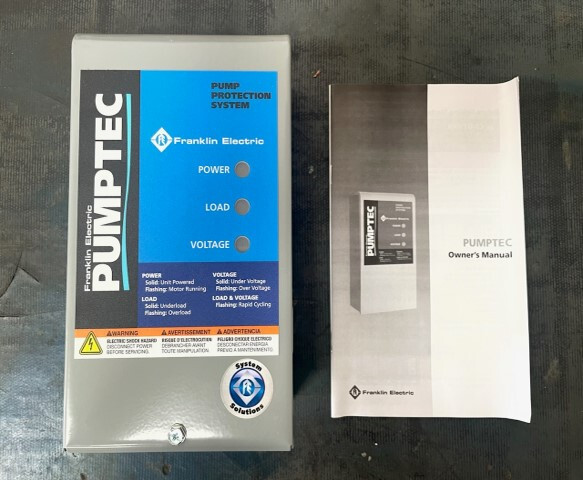Franklin Electric 5800020610 Pumptec Motor Protection 115/230v 1 Phase 1/3-1.5HP