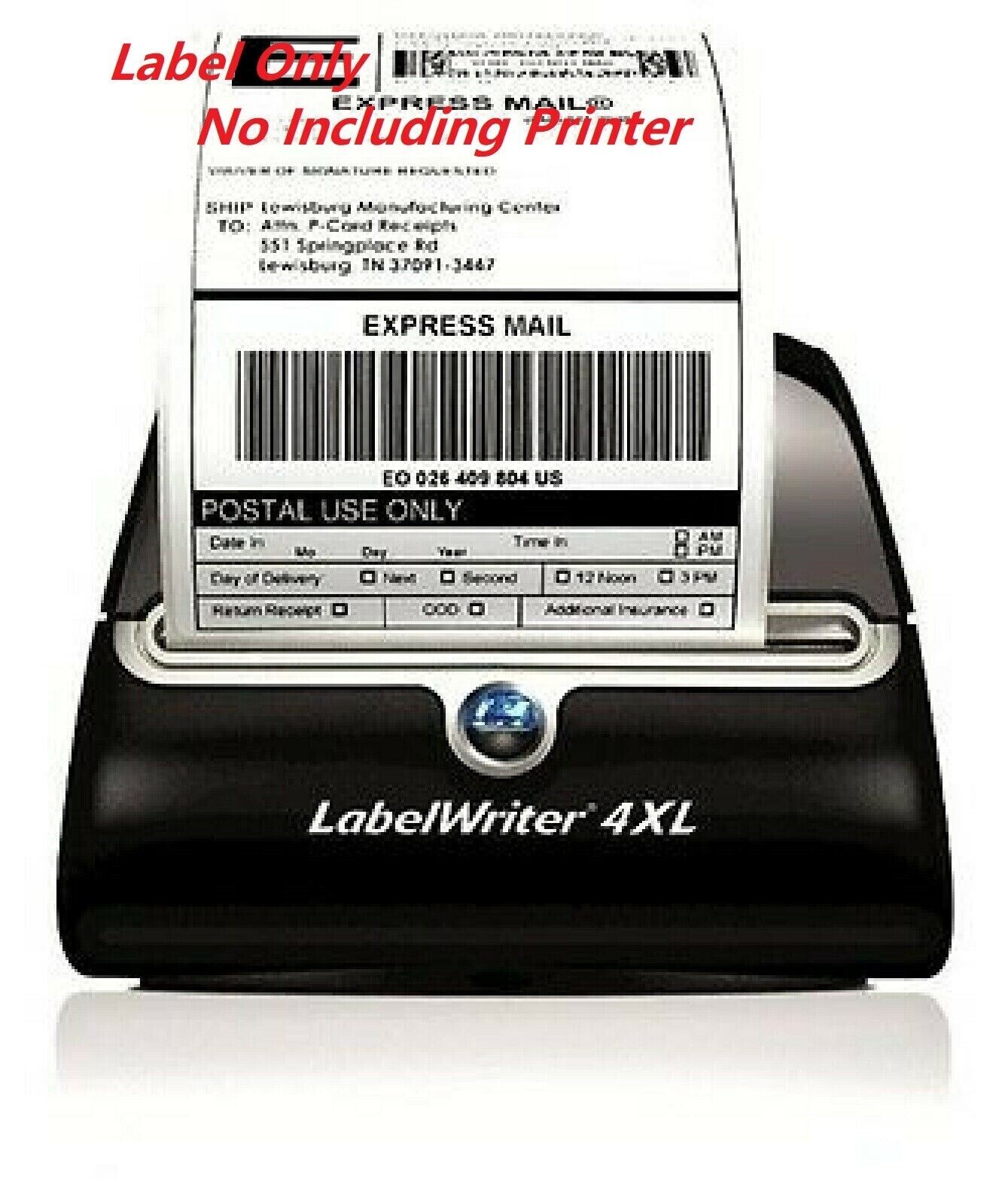 6 Rolls 1320 Labels 4×6 Thermal Shipping Label 220/Roll Dymo 4XL 1744907 USPS