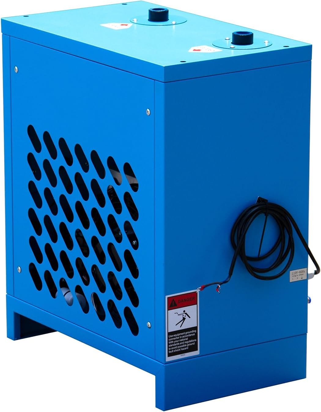 110V 35CFM 0.58 KW Refrigerated Compressed Air Dryer with R134a Cooling System
