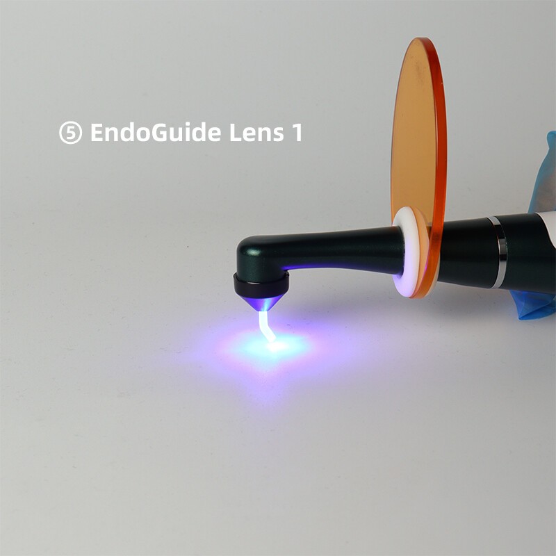 Dental Curing Light LED Resin Cure Lamp Style 2500mw/cm² 1 Second Curing Light