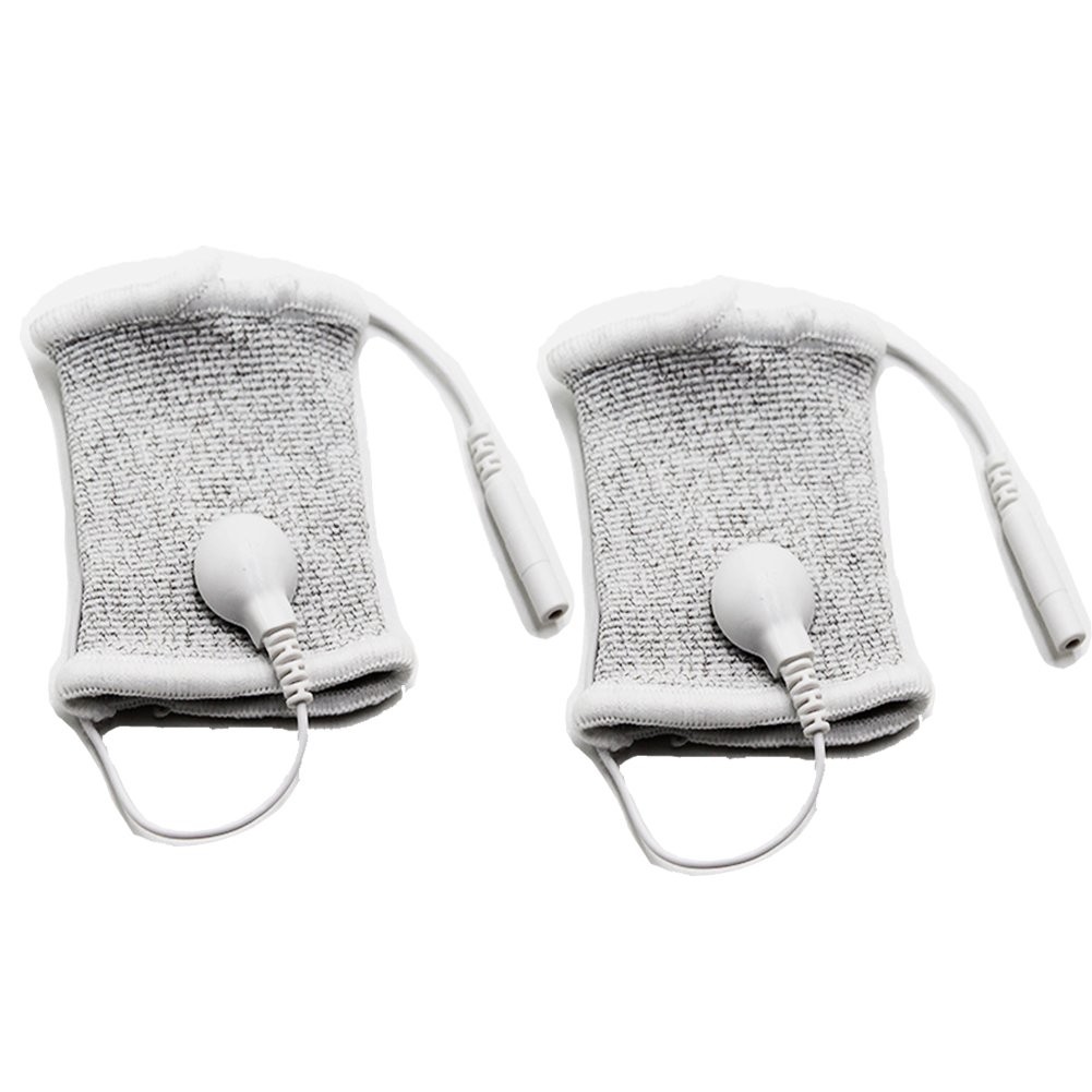 E-stim Adjustable Fabric Silver Thread Conductive Loop Accessories for Tens Stim