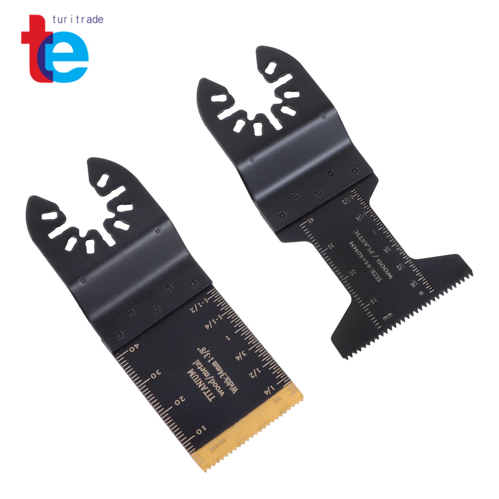 30-Piece Titanium Oscillating Tool Blades Japanese Tooth Multi Tool Blades