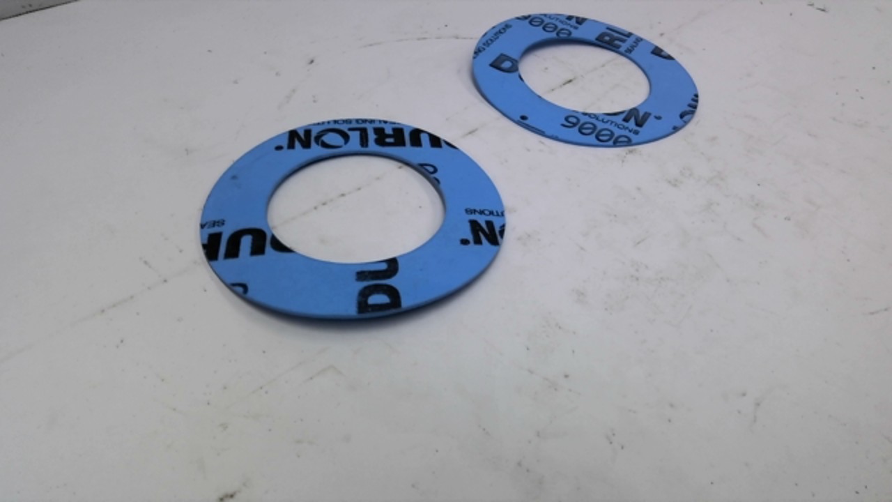 Durlon 9000 2.89×4.85″ Gasket 0.65″ Thick Lot of 2