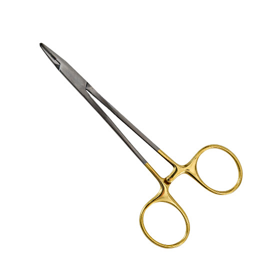TC Webster Needle Holder, 4.5″, Straight, Smooth Jaws, Premium