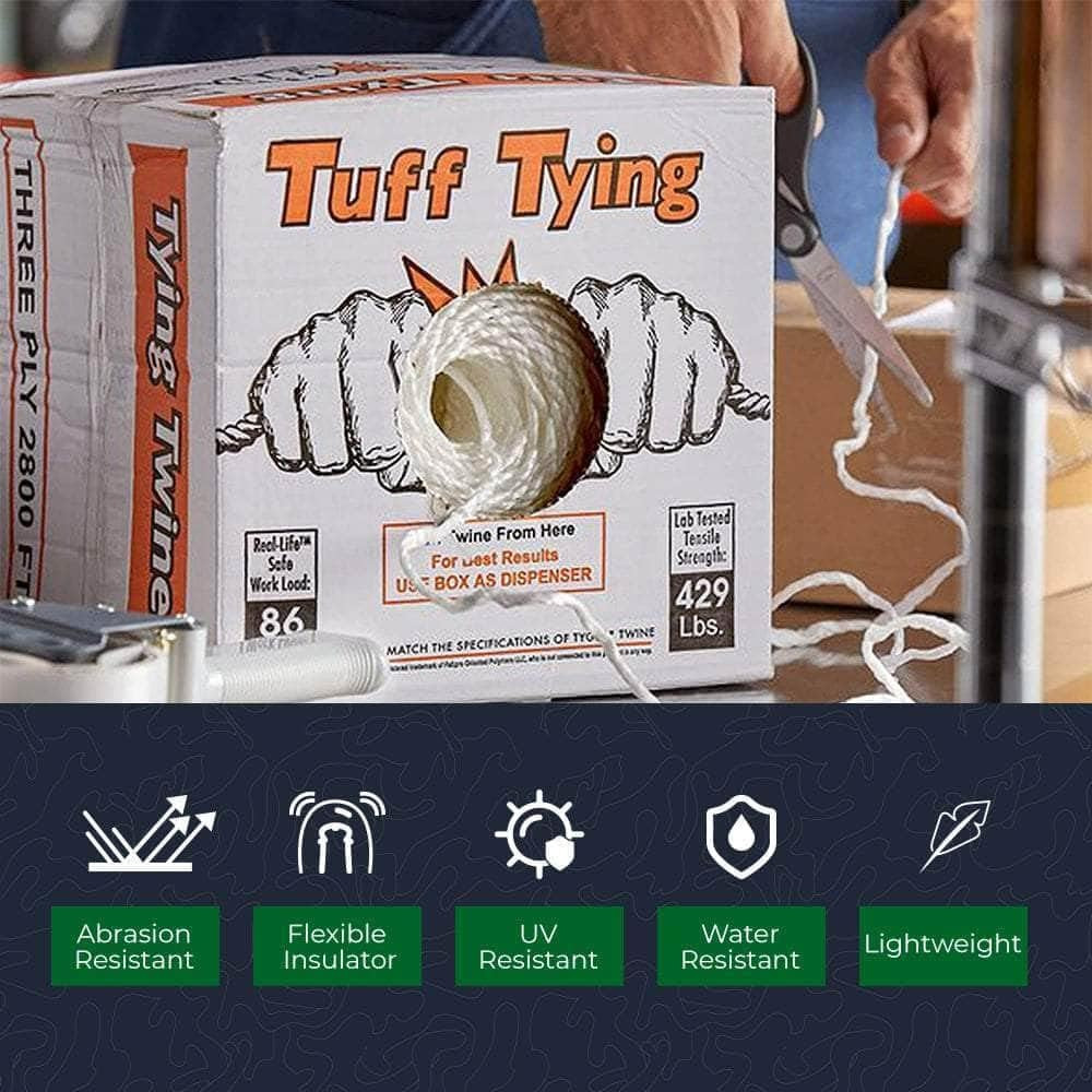 Tuff Tying Twine – Polypropylene, UV, Moisture and Chemical Protection Twine for
