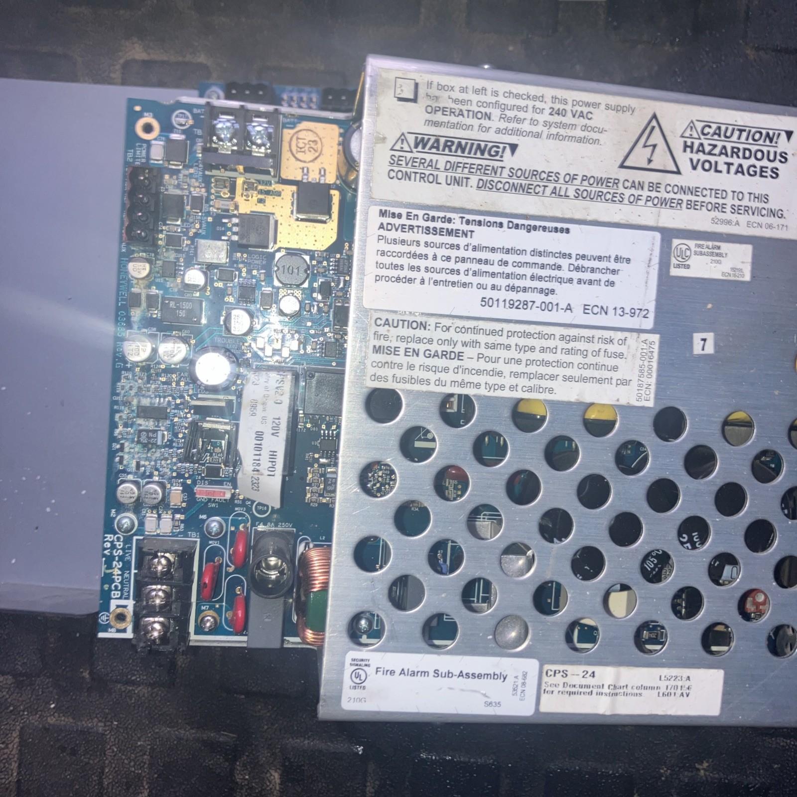 Notifier DAA2-5070 DAA2V1.90 with CPS-24 Power Supply