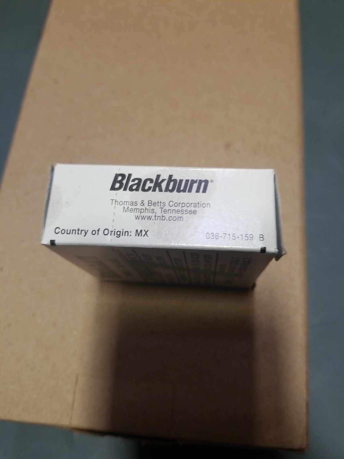 25-PACK THOMAS & BETTS BLACKBURN WR419 WIDE RANGE COMPRESSION CONNECTOR H-TAP