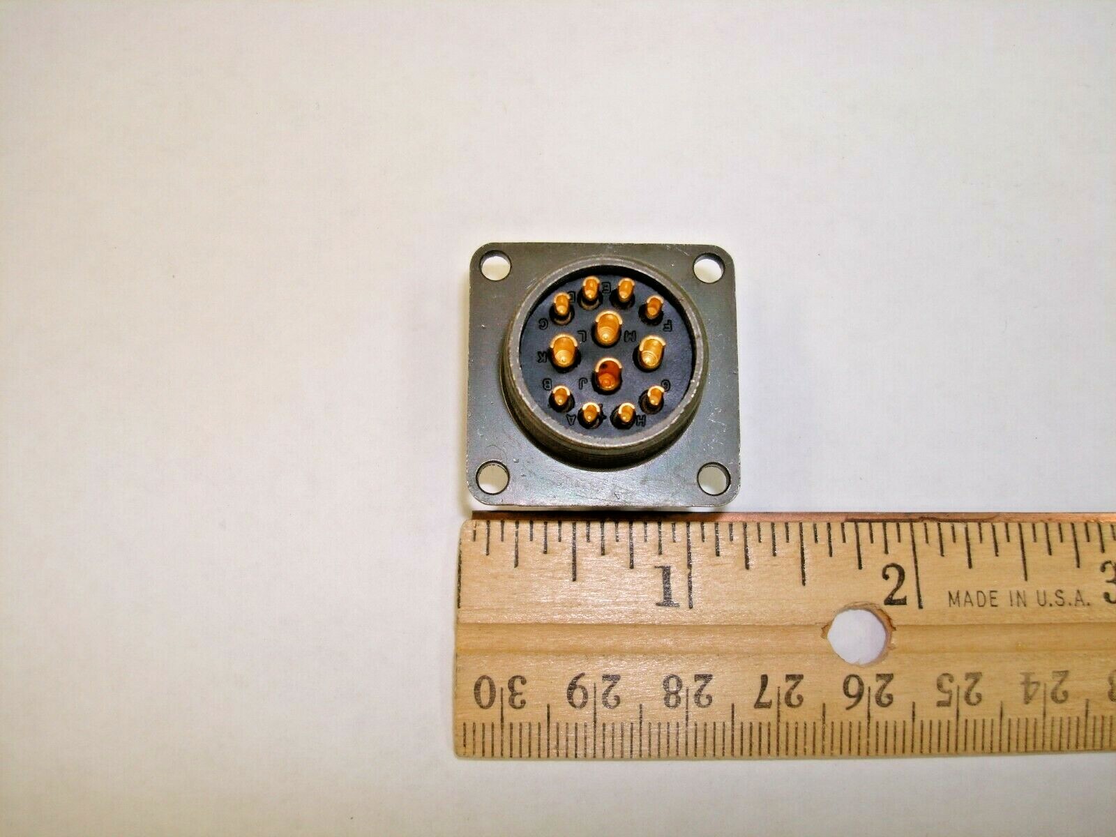 PT00E-14-12S Chassis Mount 12 Contact Socket MS3110-14-12S