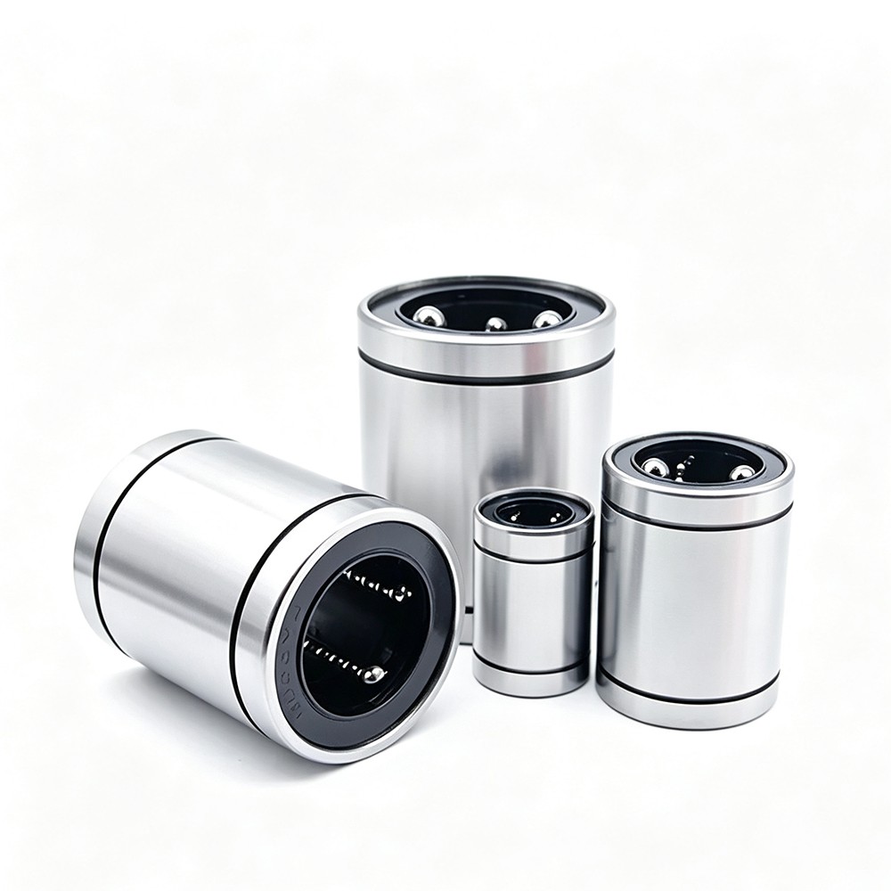 Closed Linear Ball Bearing Bushing Nitrile Rubber Seals LM3UU~LMK40LUU ID3-40MM