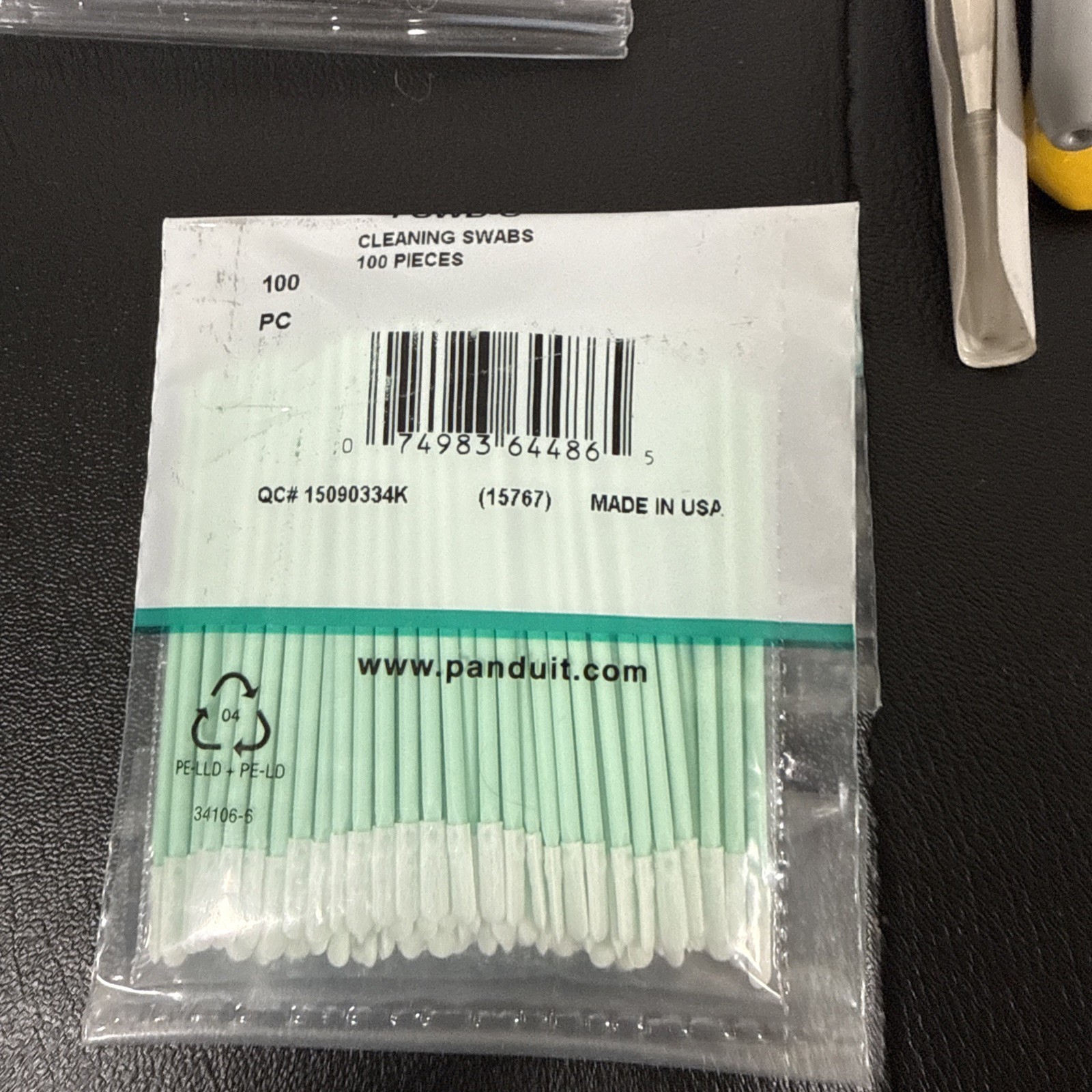 Panduit Opti-Cam Fiber Optic Termination Kit FKITCASE OCTT Black Professional