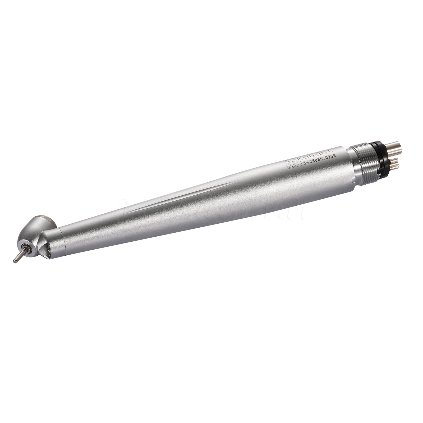 LED Dental Surgical Handpiece 45 Degree High Speed Turbine 4 Hole Rare Exhaust
