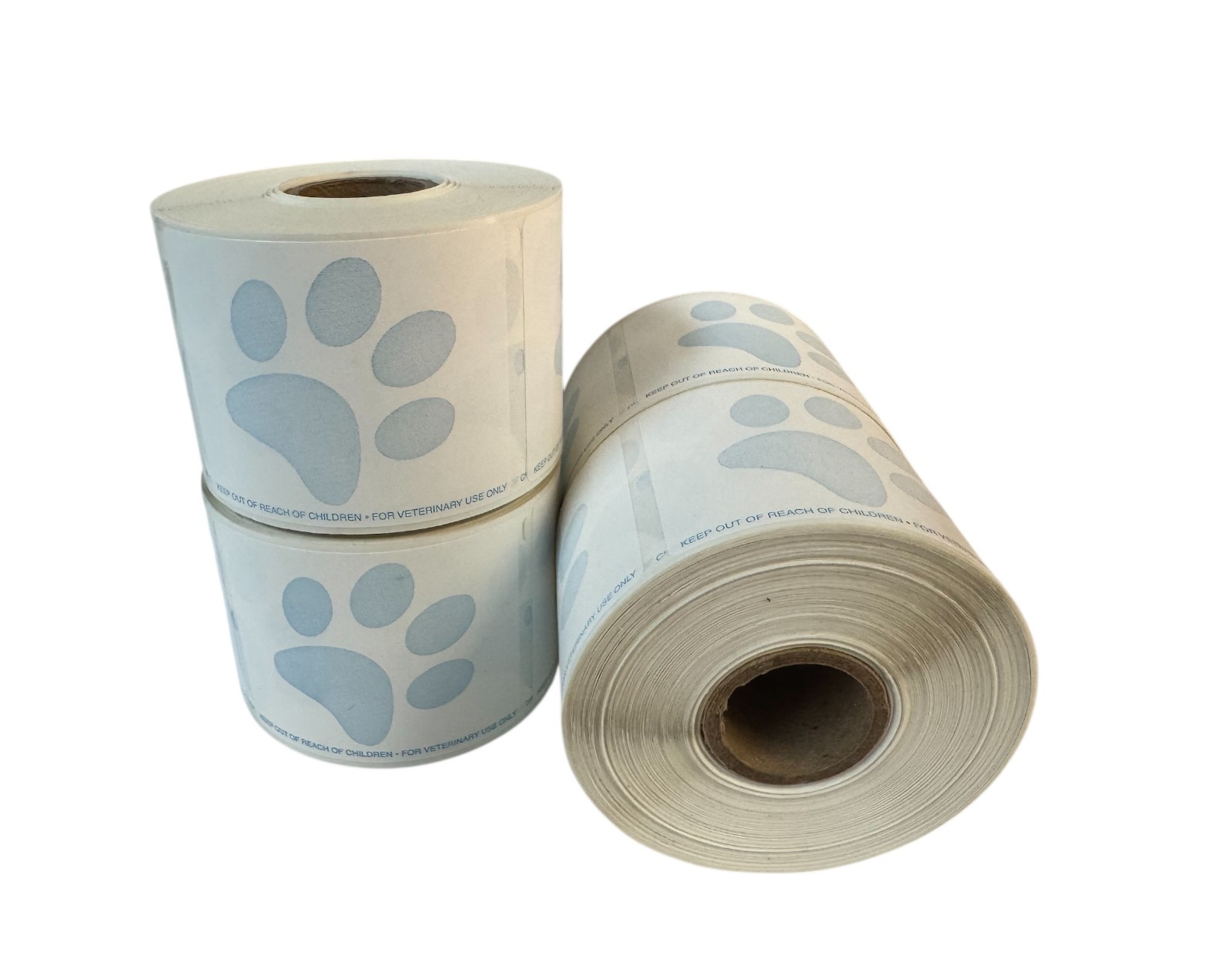 12 RLS – Dymo Compt 30258 PAW 2-1/8″x2-3/4″ Veterinary Diskette 4,800 Labels