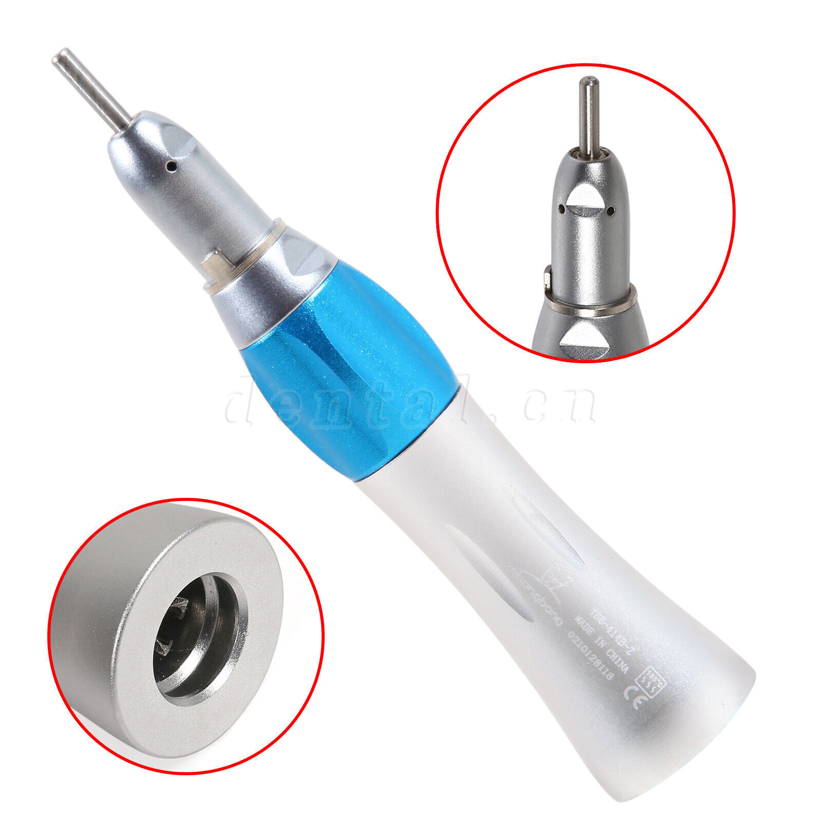 Estilo NSK Dental Contra Angulo Baja Velocidad Pieza de Mano 2Hole Micromotor