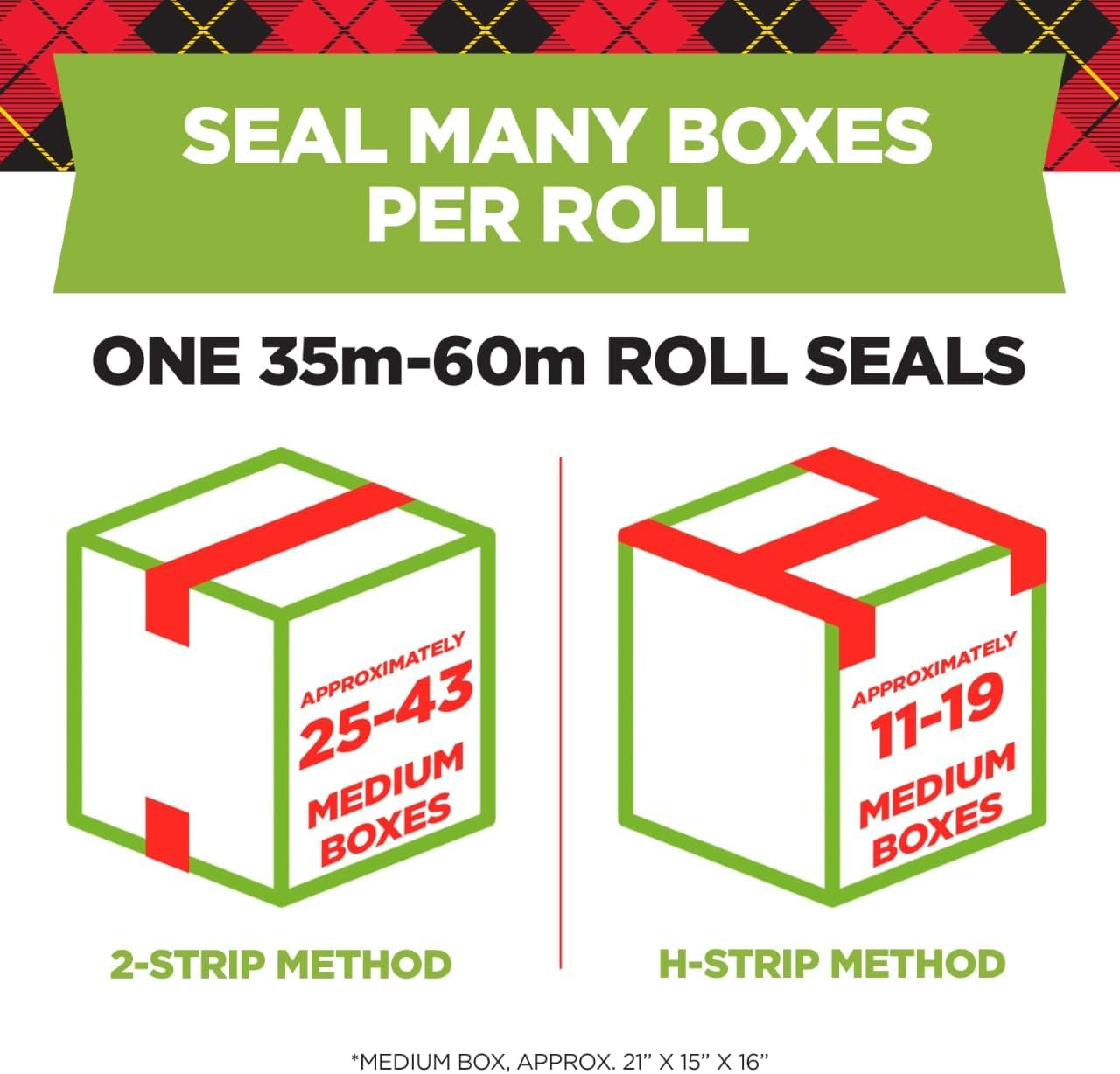 NEW Scotch Sure Start Shipping Packaging Tape 1.88 Inch x 54.6 Yd Clear 3 Core