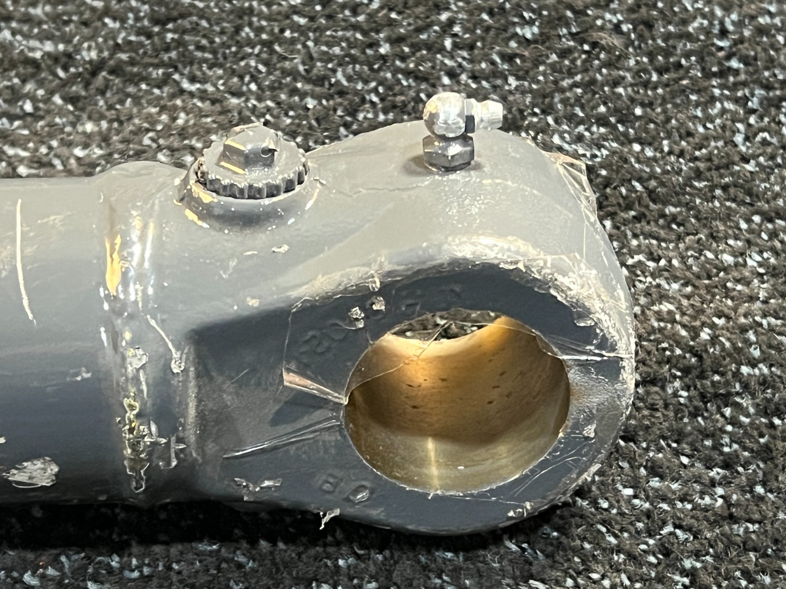 Hydraulic Welded Cylinder 2.89″ OD x 24″ Retracted Length x 1.41″ Rod