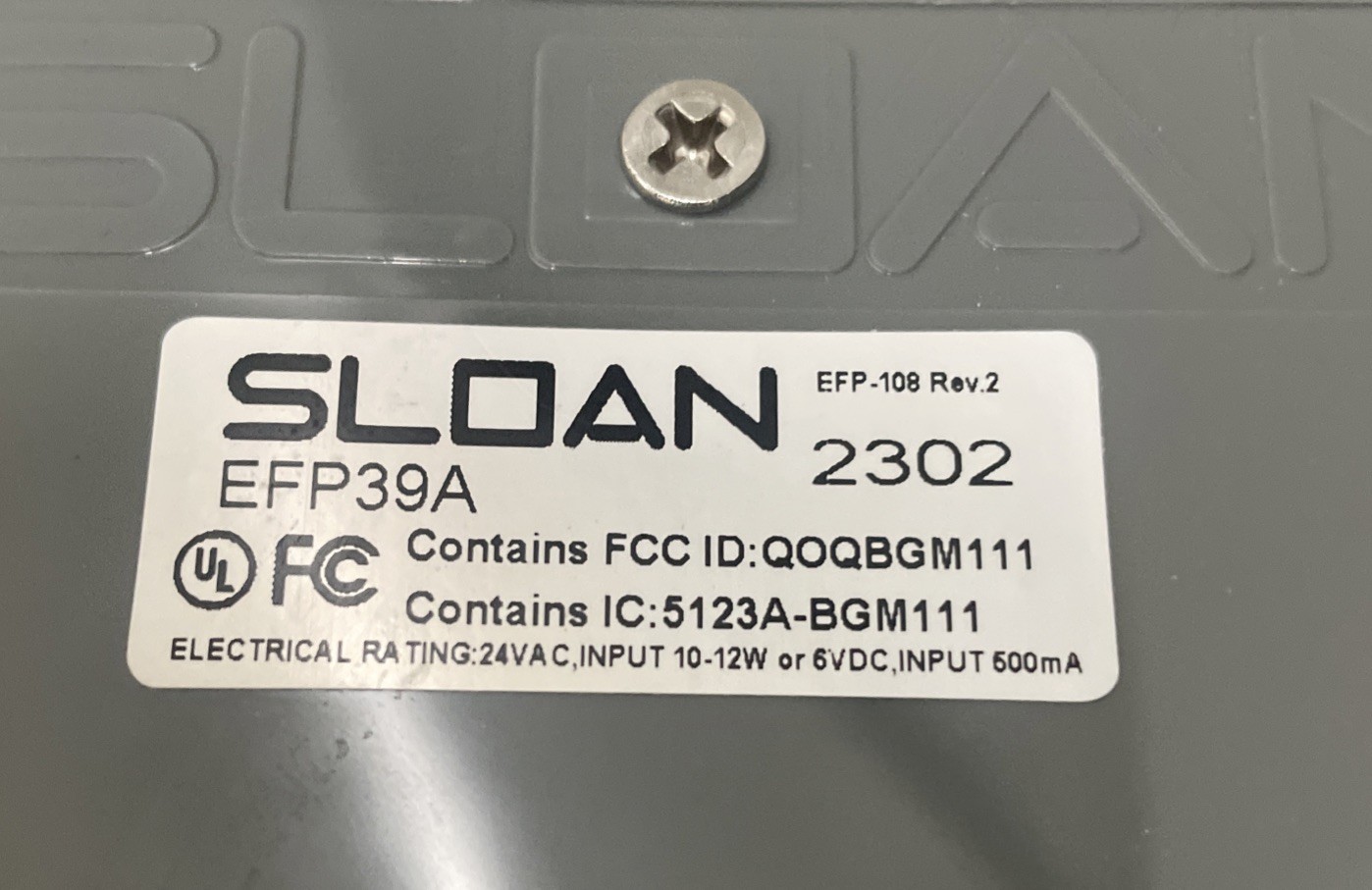 Sloan EFP39A Control Box Module For Bluetooth Sensor Faucets 0367039 Lot Of 3
