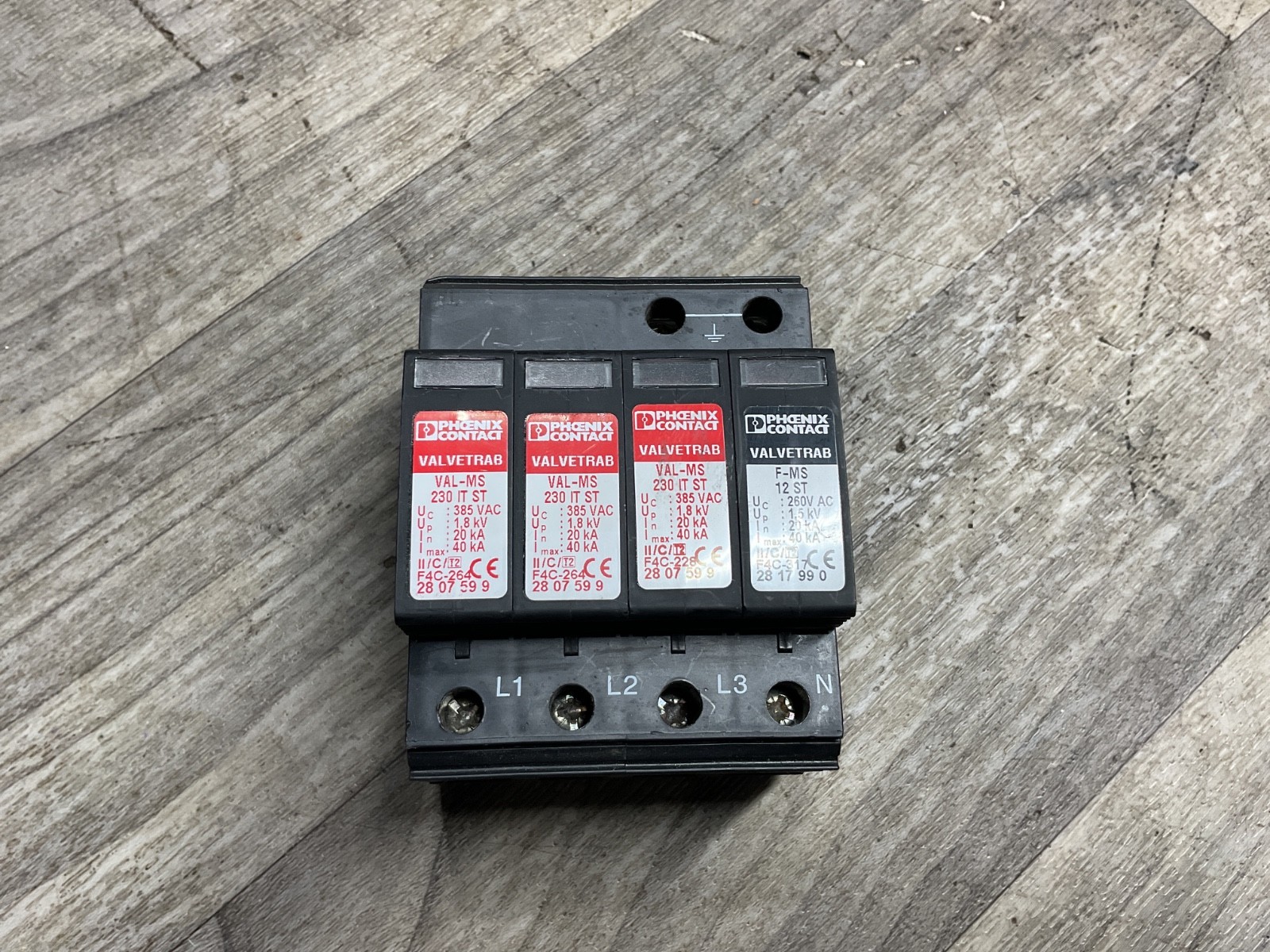 PHOENIX CONTACT (3) VAL-MS (1) F-MS #324M130