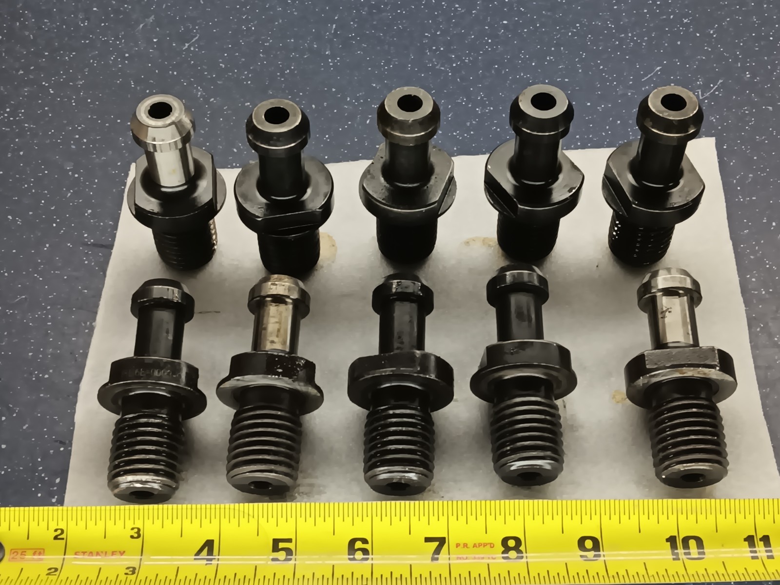 10x Lot CAT50 90 degree 1″-8 MAS3 Coolant Tool Holder Retention Knobs Pull Studs