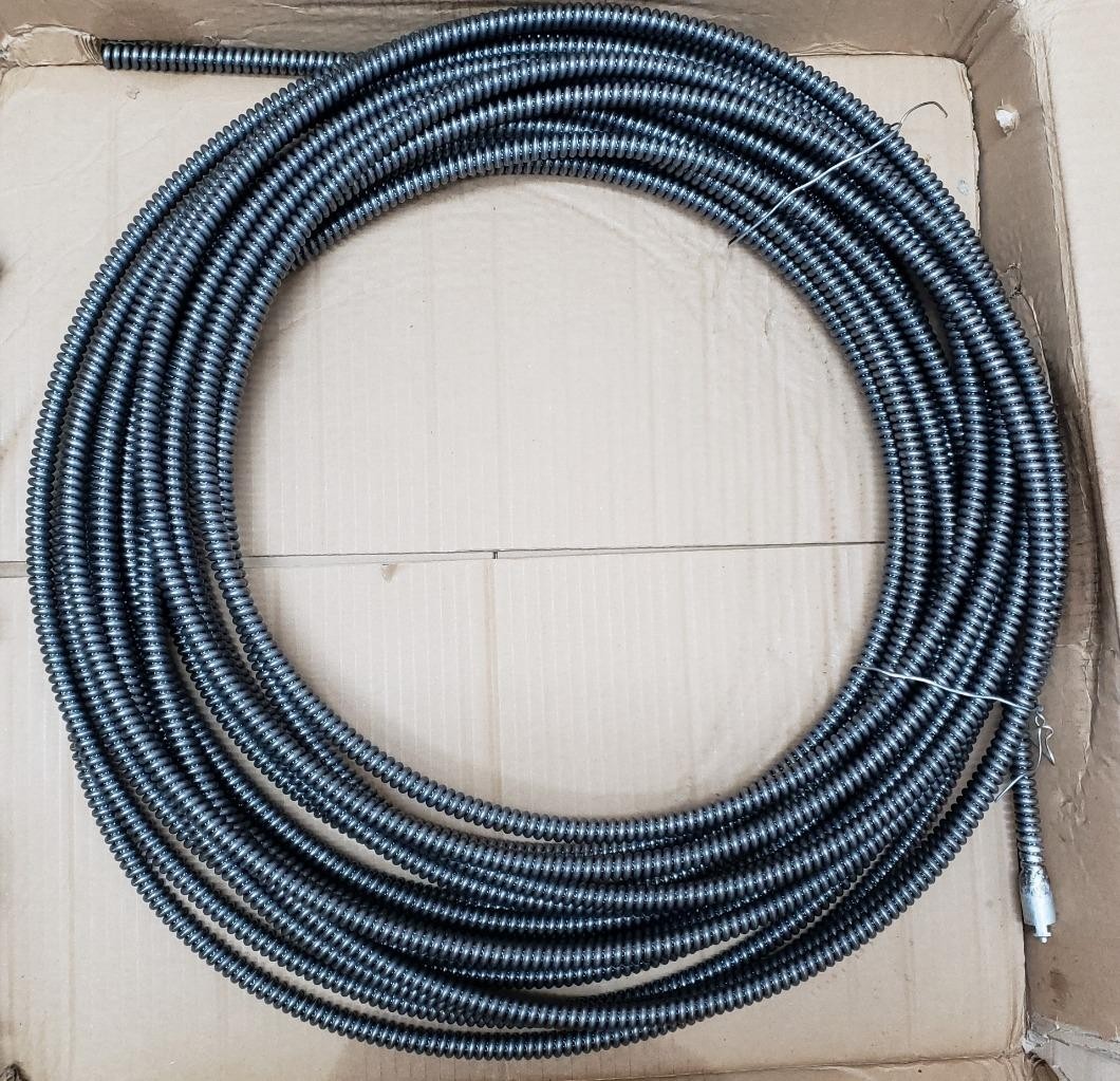 87597 Drain Cleaning Cable 1/2″ x 75′ Solid Core