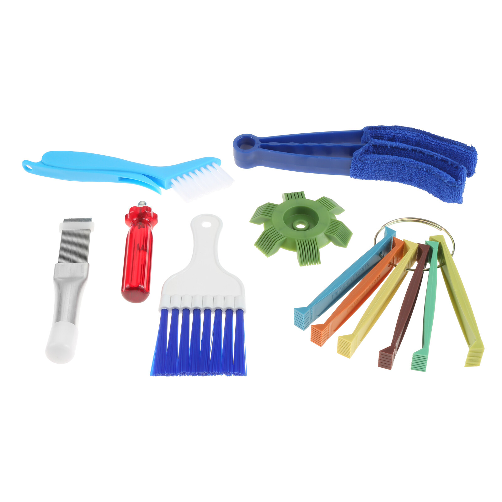 1Set Air Conditioner Fin Cleaner/Comb Condenser/Straightener Brush Cleaner
