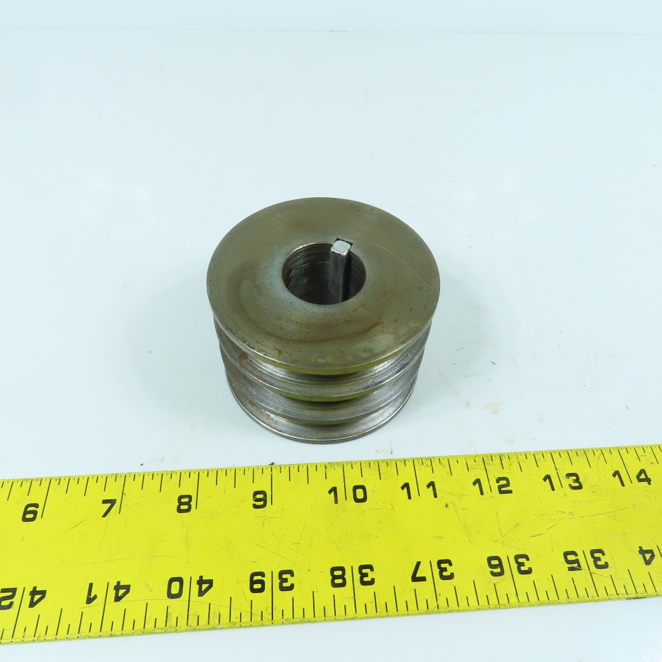 Marvel Model 9 3-Groove Motor Drive Belt Pulley 1-1/8″ Bore