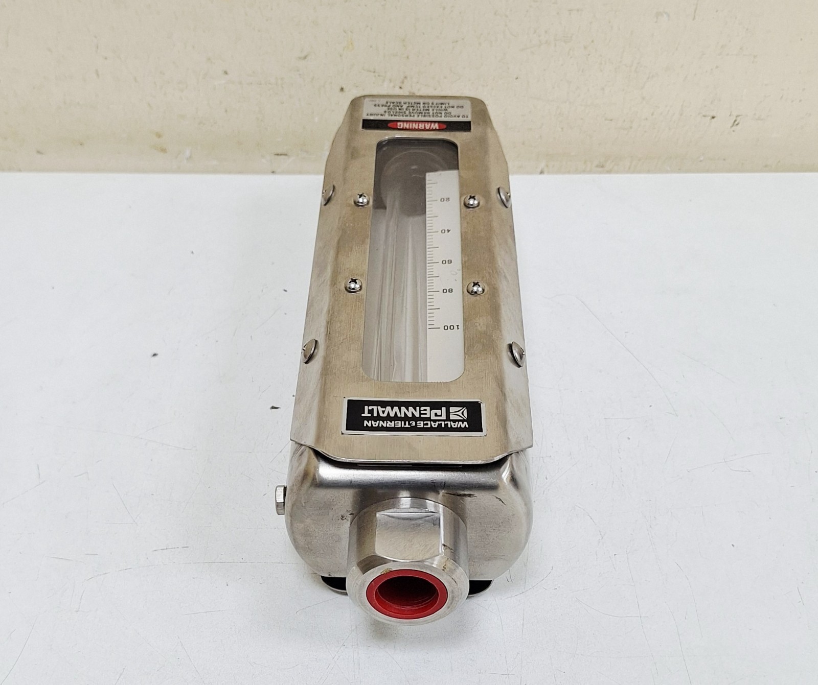 Wallace & Tiernan Pennwalt 5210B02212XXL Flow Meter 180F 240PSI